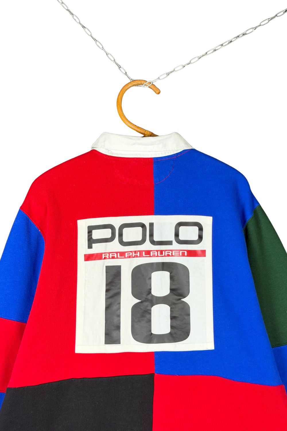 Polo Ralph Lauren Polo Ralph Lauren RL18 Colorblock Rugby Shirt Size US M / EU 48-50 / 2 - 11 Thumbnail