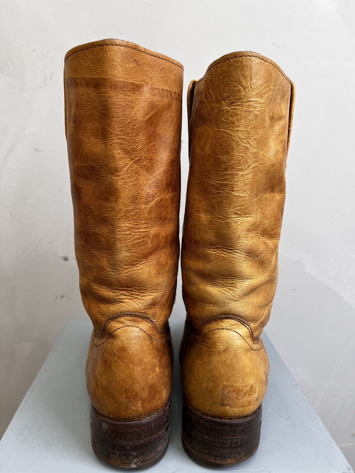 A.S.98 × Japanese Brand Western ankle moto 90s Boots Leather Style guidi Size US 9 / IT 39 - 8 Thumbnail