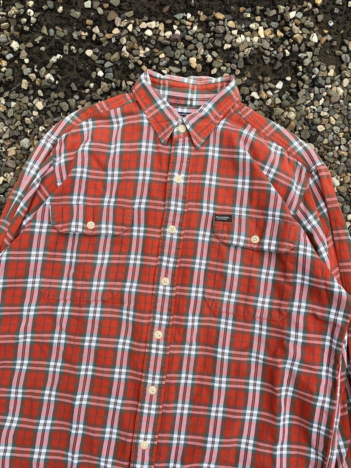 Polo Ralph Lauren Vintage Polo Sportsman Ralph Lauren Plaid Flannel Workshirt Size US M / EU 48-50 / 2 - 5 Thumbnail