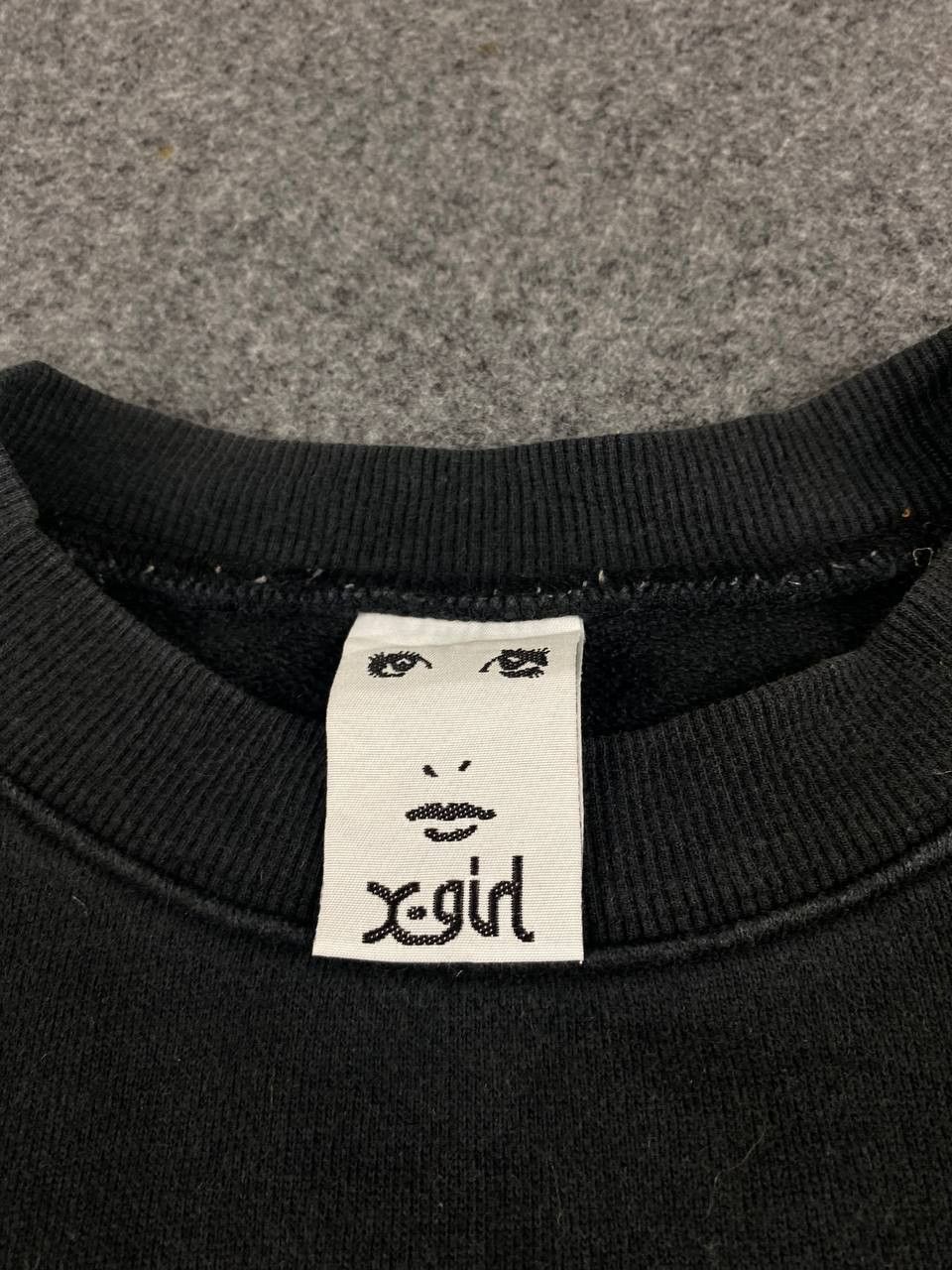 Japanese Brand x girl box logo japanese brand crop top sweatshirt Size L / US 10 / IT 46 - 4 Thumbnail