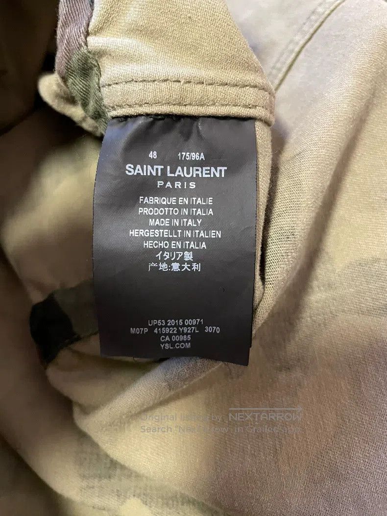 Saint Laurent Paris Saint Laurent Paris jacket Size US M / EU 48-50 / 2 - 7 Thumbnail