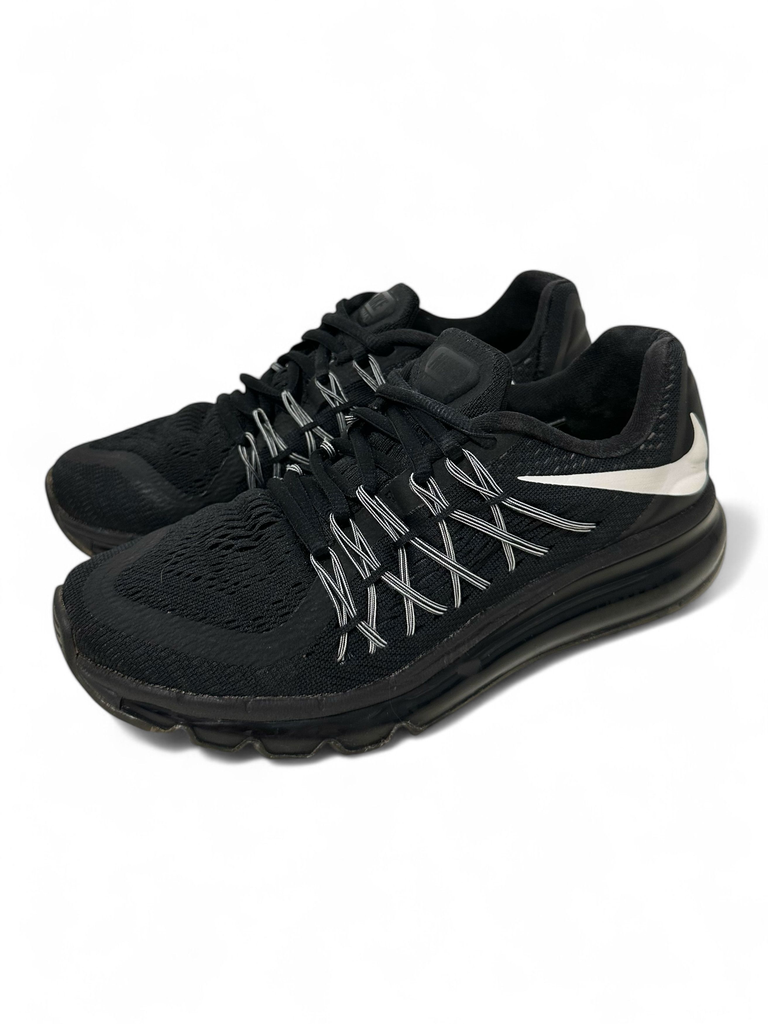 Nike Sz 38.5 Nike Air Max Black White Low Top Sneakers Size US 7.5 / IT 37.5 - 2 Thumbnail