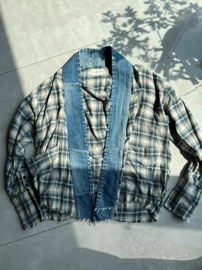 Greg Lauren greg laurenSplicing Taoist Robe 2506-Nextarrow Size US XL / EU 56 / 4 - 1 Thumbnail
