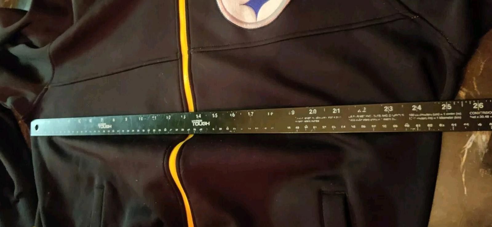 Other Pittsburgh Steelers Full Zip Hooded Jacket Hoodie NFL Bla Size US XL / EU 56 / 4 - 10 Thumbnail