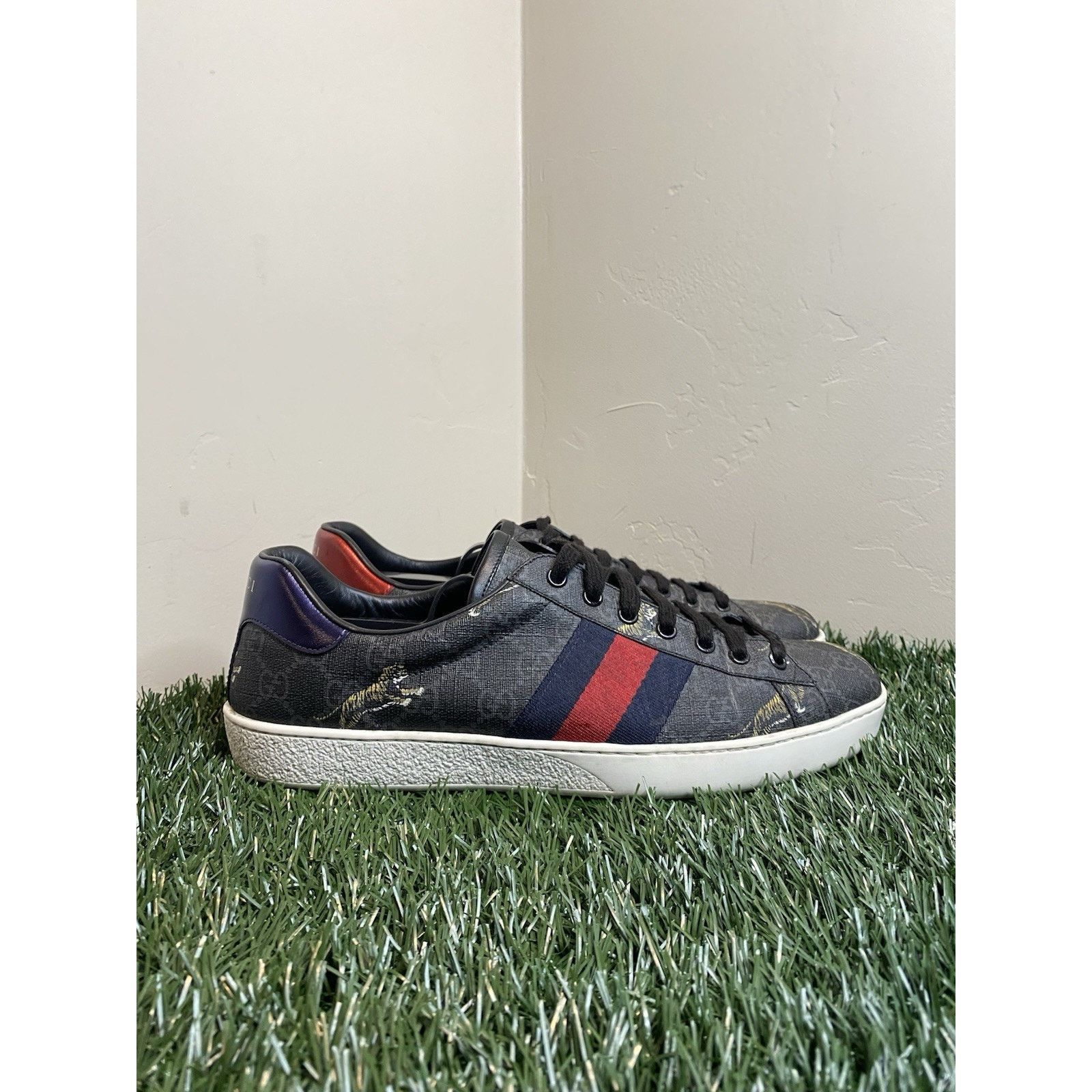 Gucci Gucci Ace “GG Supreme Tigers” | Size 9 Gucci Size US 10 / EU 43 - 1 Thumbnail