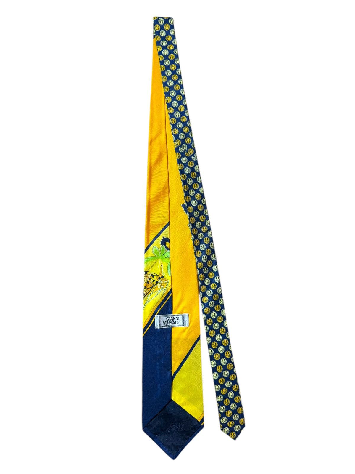 Versace Gianni Versace Vintage Silk Tie – Japanese Lettering Size ONE SIZE - 2 Thumbnail