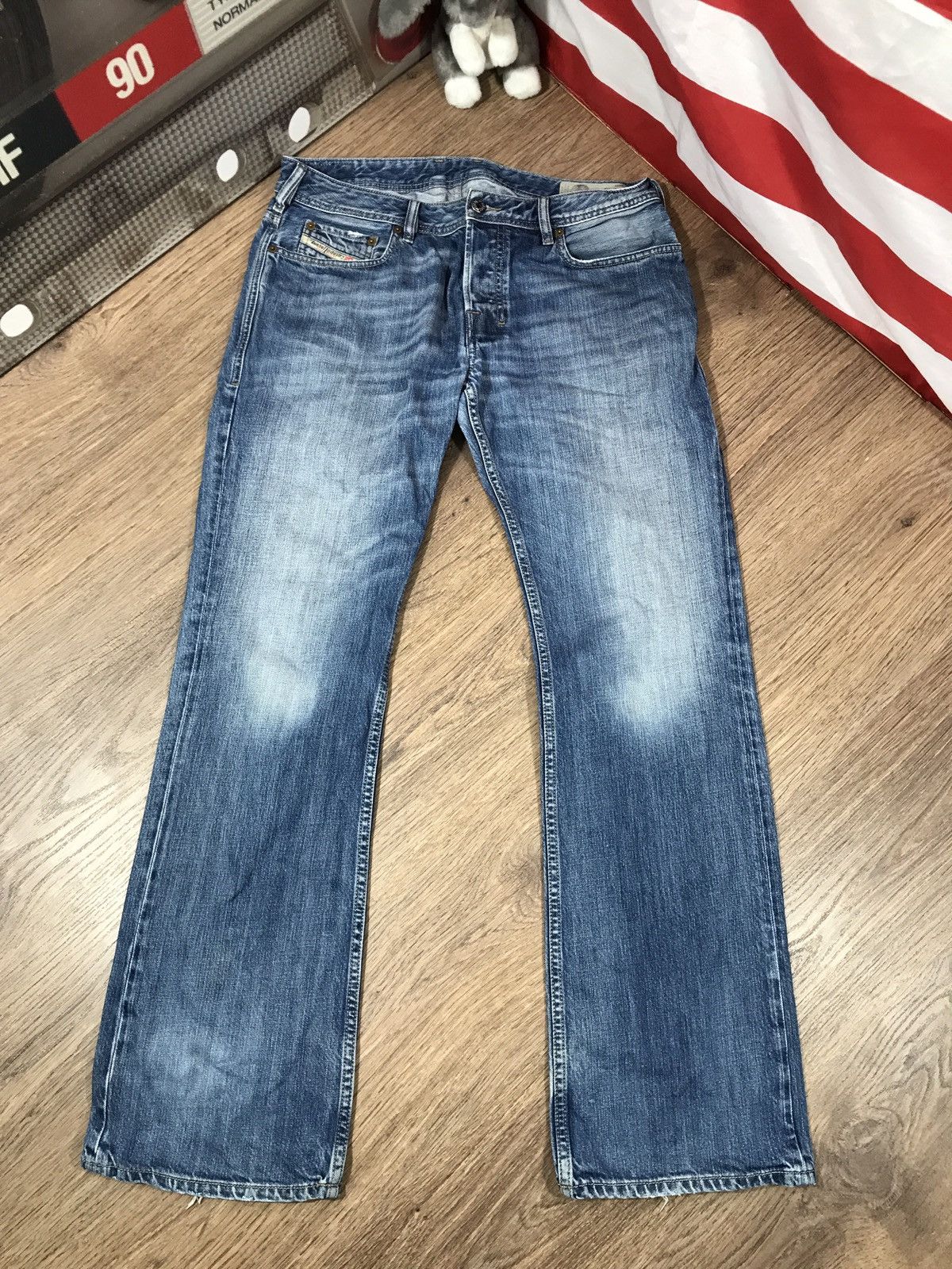 Diesel Diesel Vintage Distressed Denim Pants Jeans Size US 33 - 1 Thumbnail