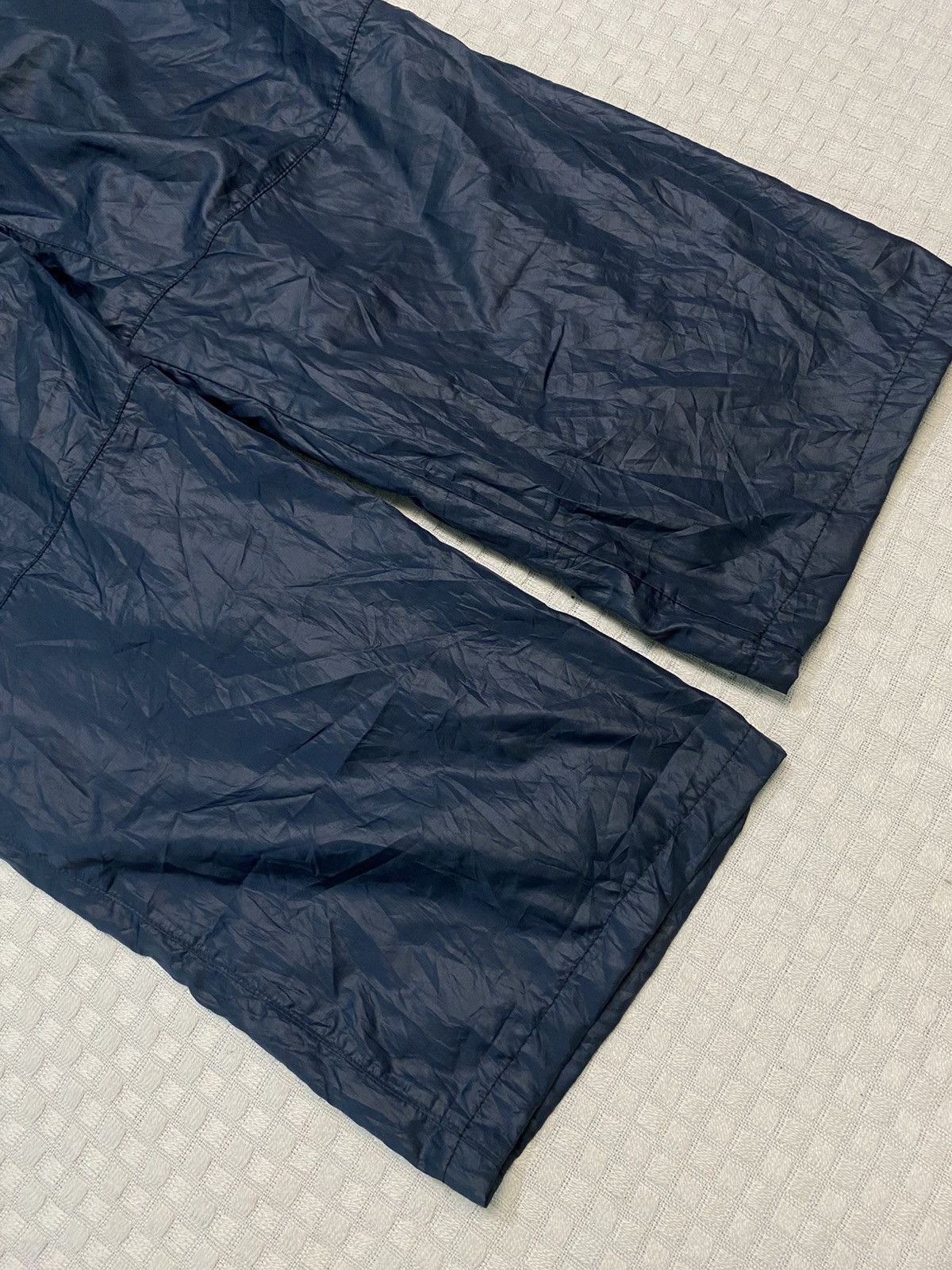Billie Eilish × Nike 💥 VINTAGE NIKE 90S BAGGY WIDE LEG SWOOSH TRACK PANTS Y2K Size US 28 / EU 44 - 13 Thumbnail