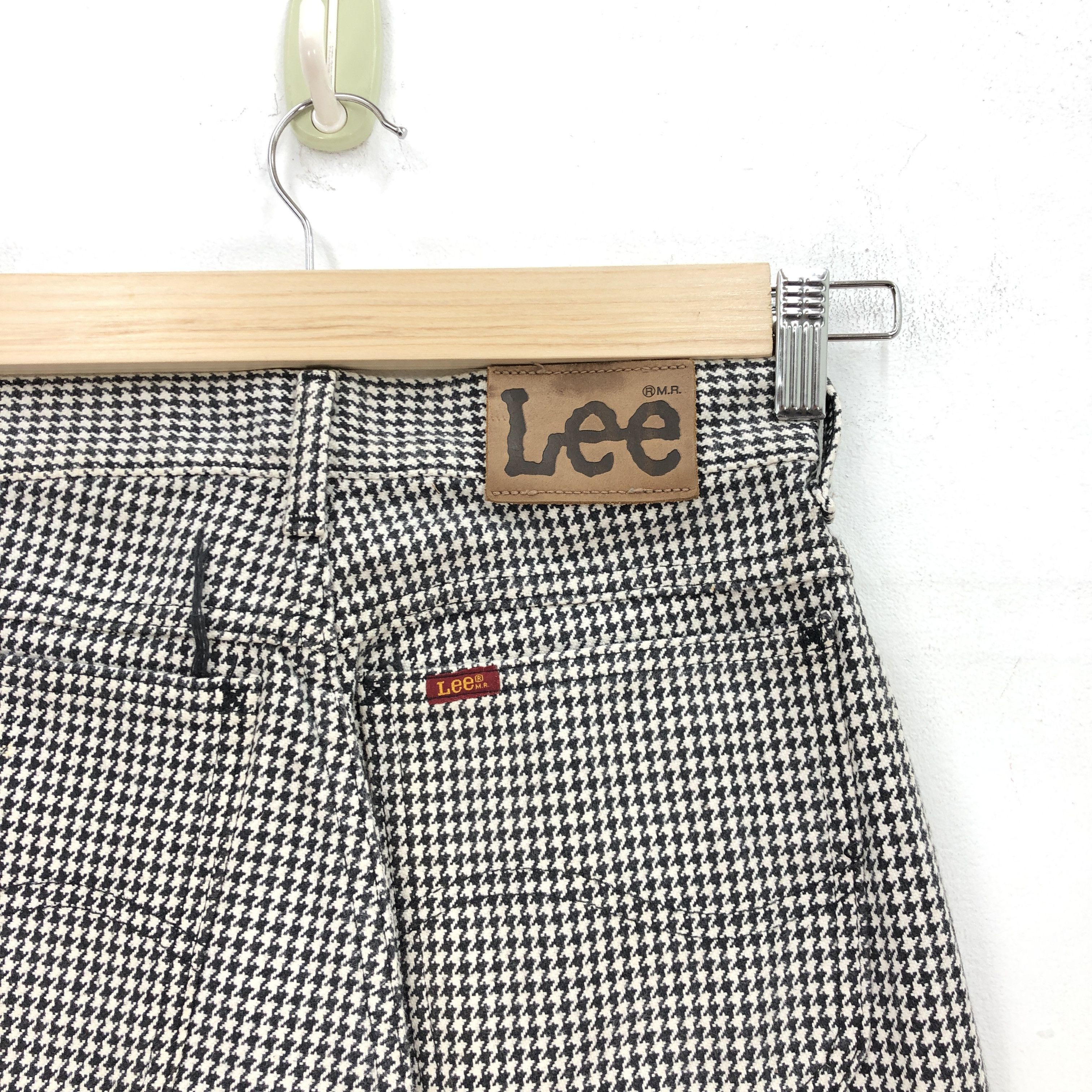 Lee Vintage 90s Lee Jeans Lee Houndstooth Lee Riders Pants Size 26" / US 2 / IT 38 - 5 Thumbnail