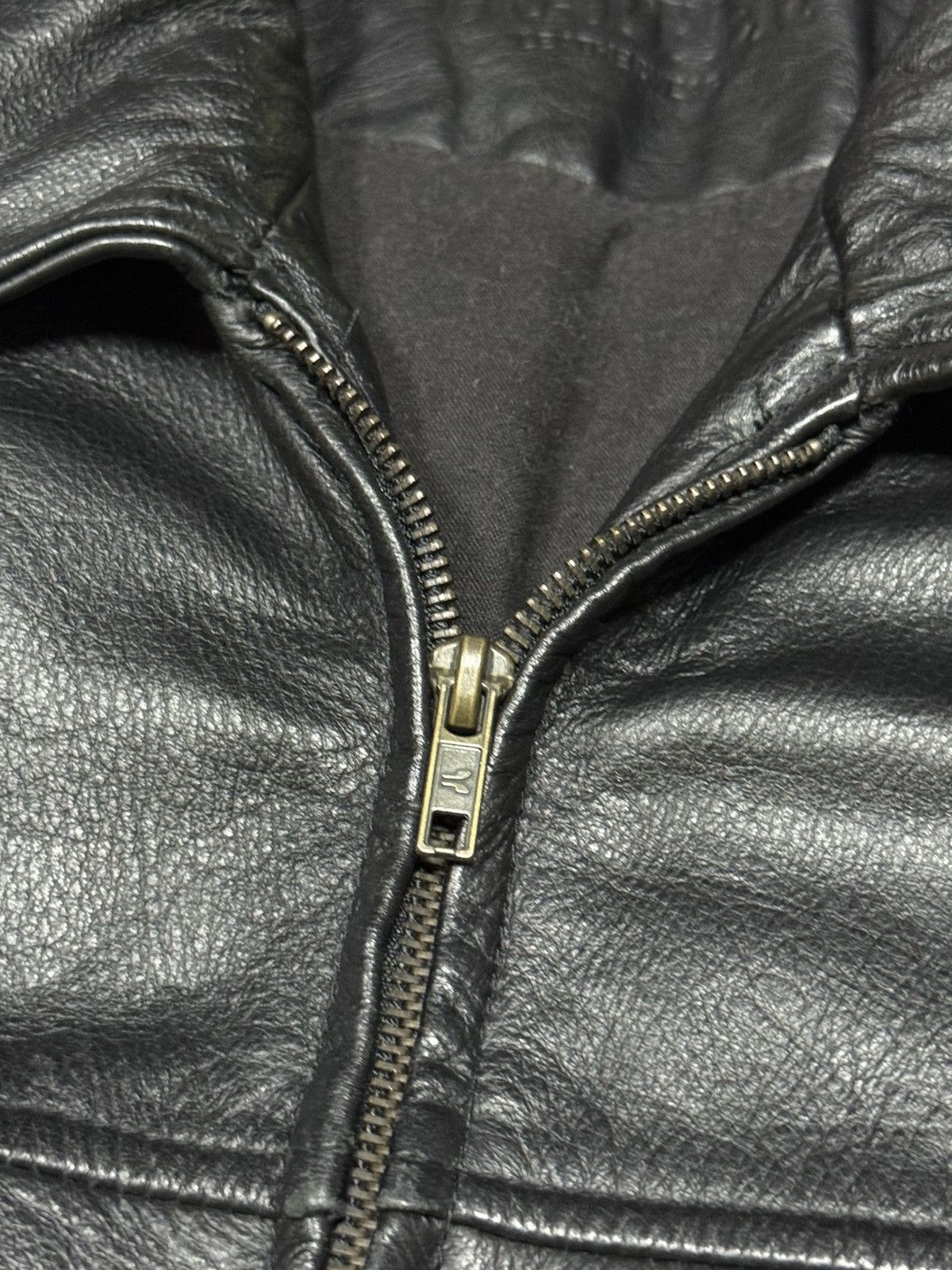 Genuine Leather Trapper leather jacket vintage Size US L / EU 52-54 / 3 - 5 Thumbnail
