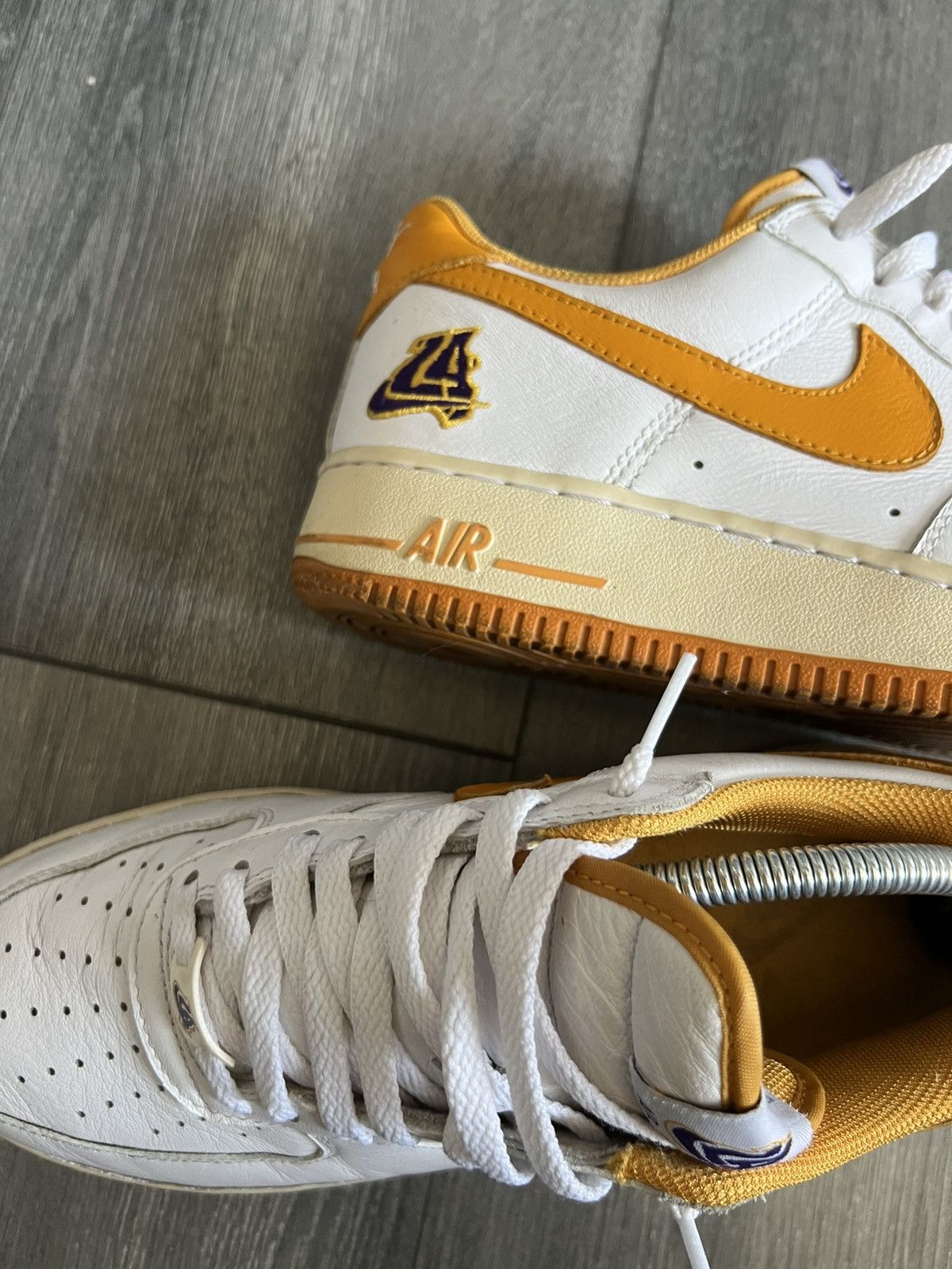 Nike × Vintage Nike Air Force One “ La2” Size US 9 / EU 42 - 3 Thumbnail