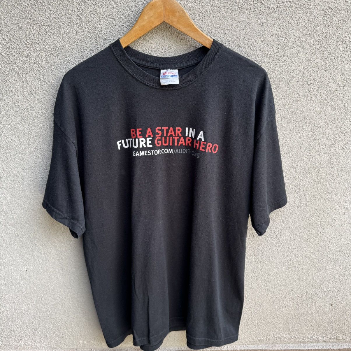 Vintage Vintage GUITAR HERO promo tee games world tour Size US XL / EU 56 / 4 - 2 Thumbnail