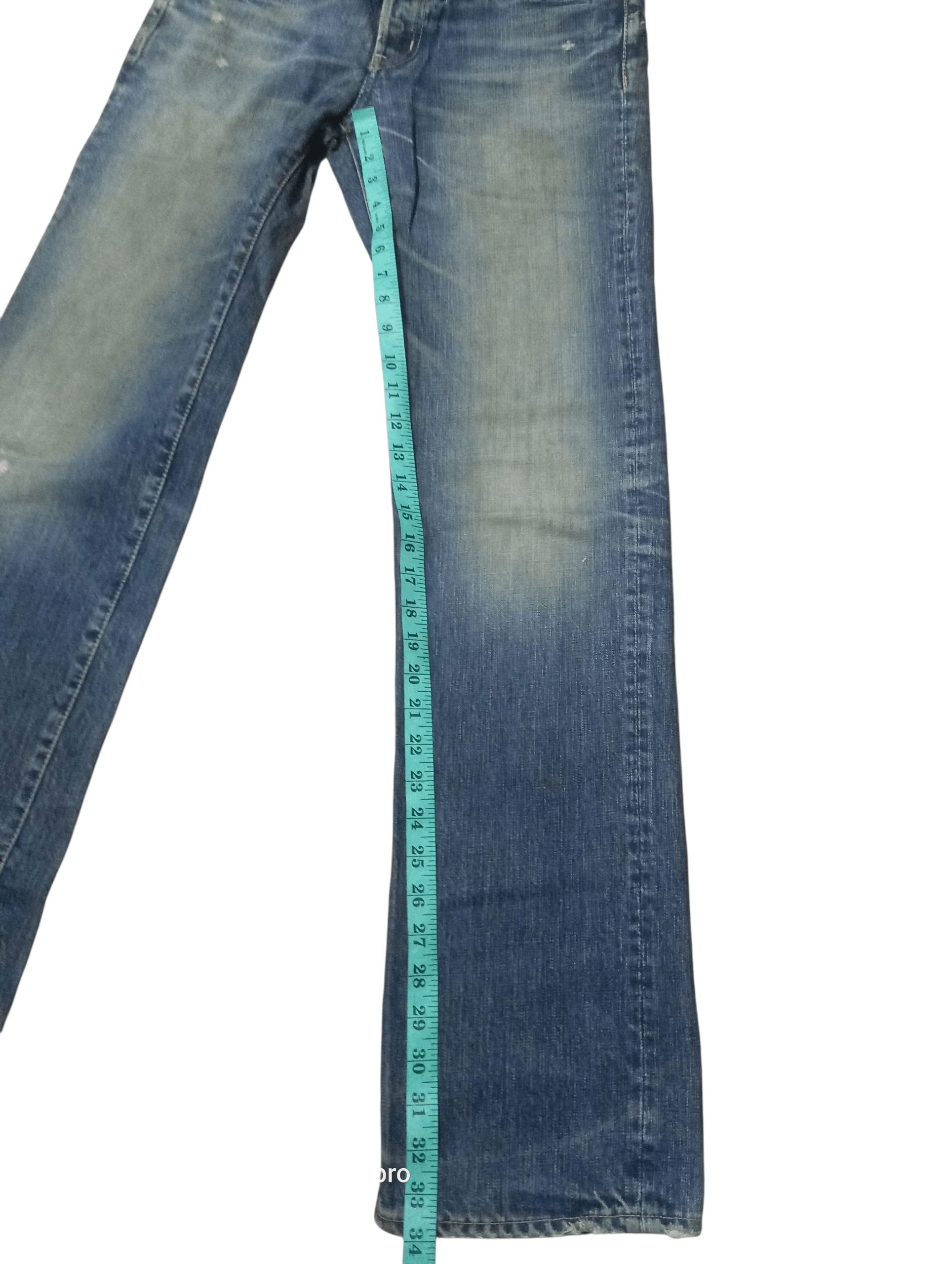 Hysteric Glamour 💥Hystric Glamour Kinky Flare Denim💥 Size US 33 - 14 Thumbnail