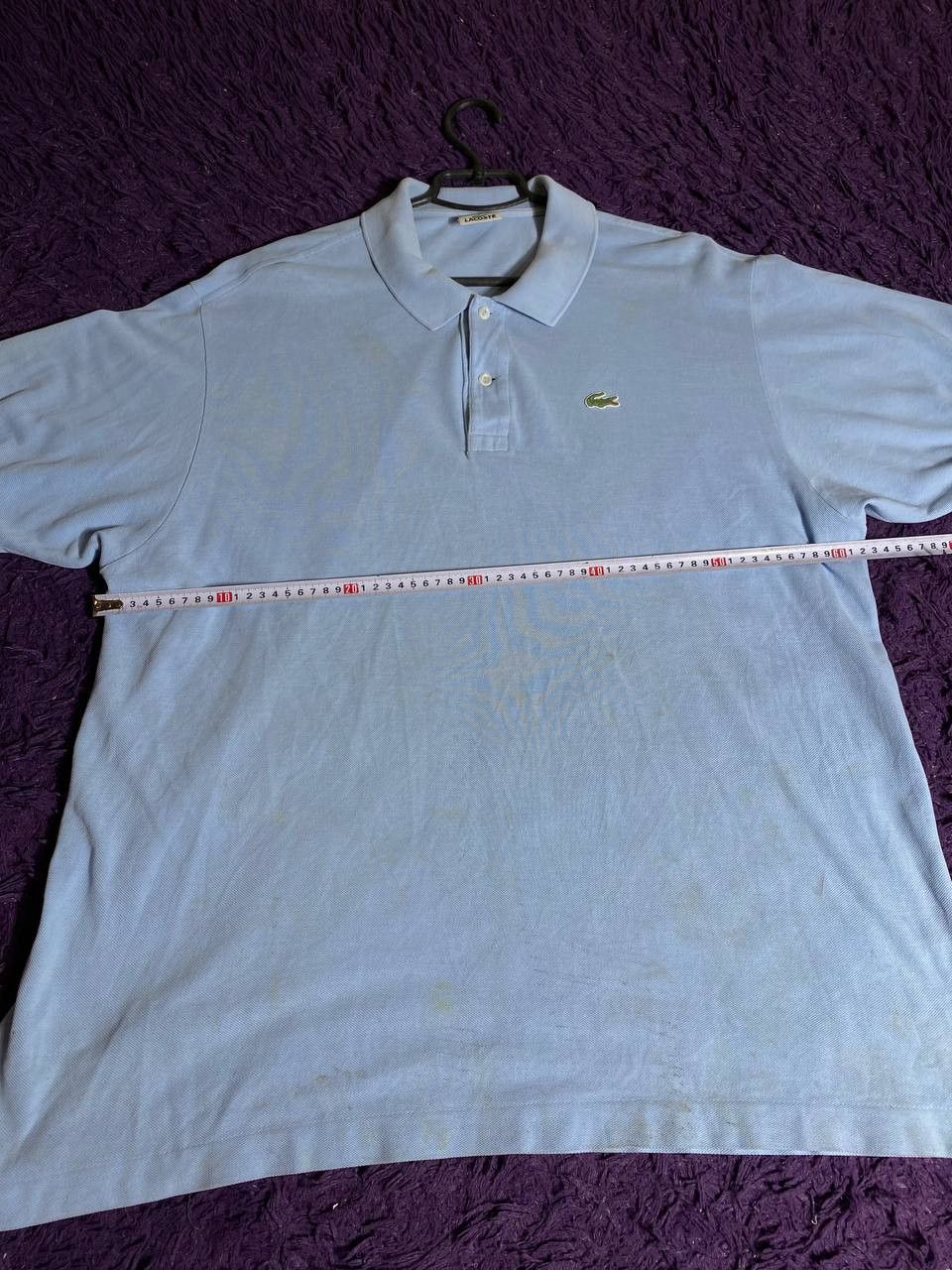 Lacoste × Vintage Lacoste vintage luxury streetwear v-neck tee Size US L / EU 52-54 / 3 - 14 Thumbnail
