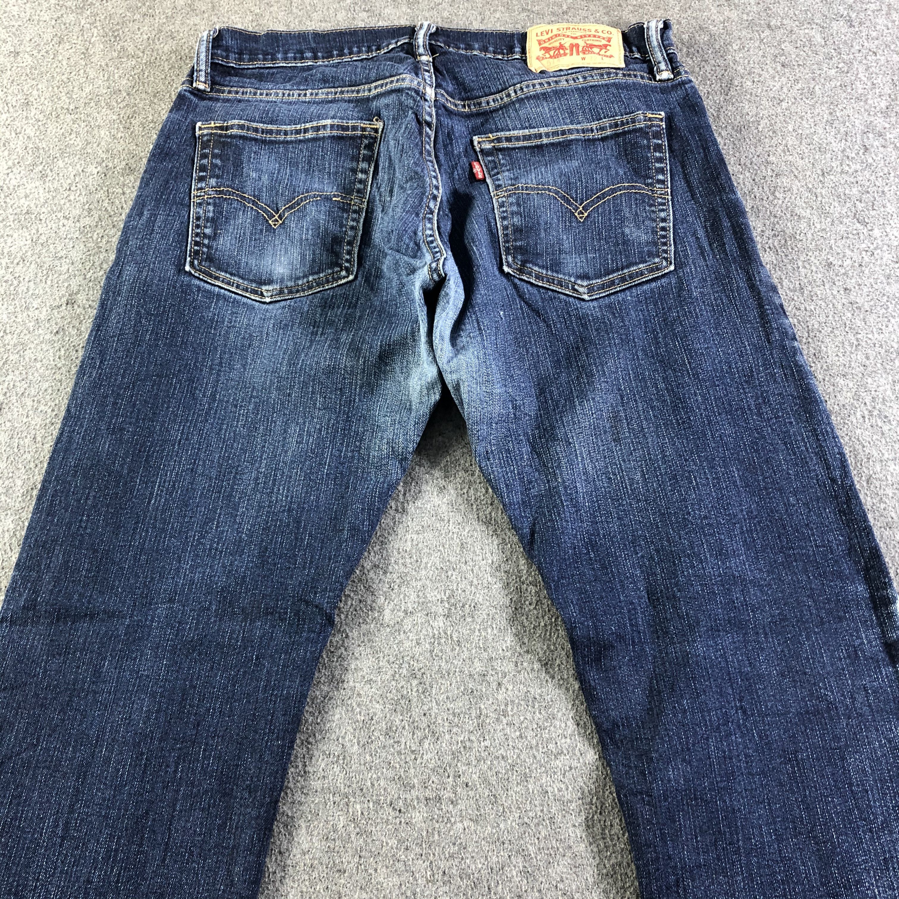 Levi's Vintage Blue Wash Levis 514 Jeans-J4443 Size US 32 / EU 48 - 4 Thumbnail