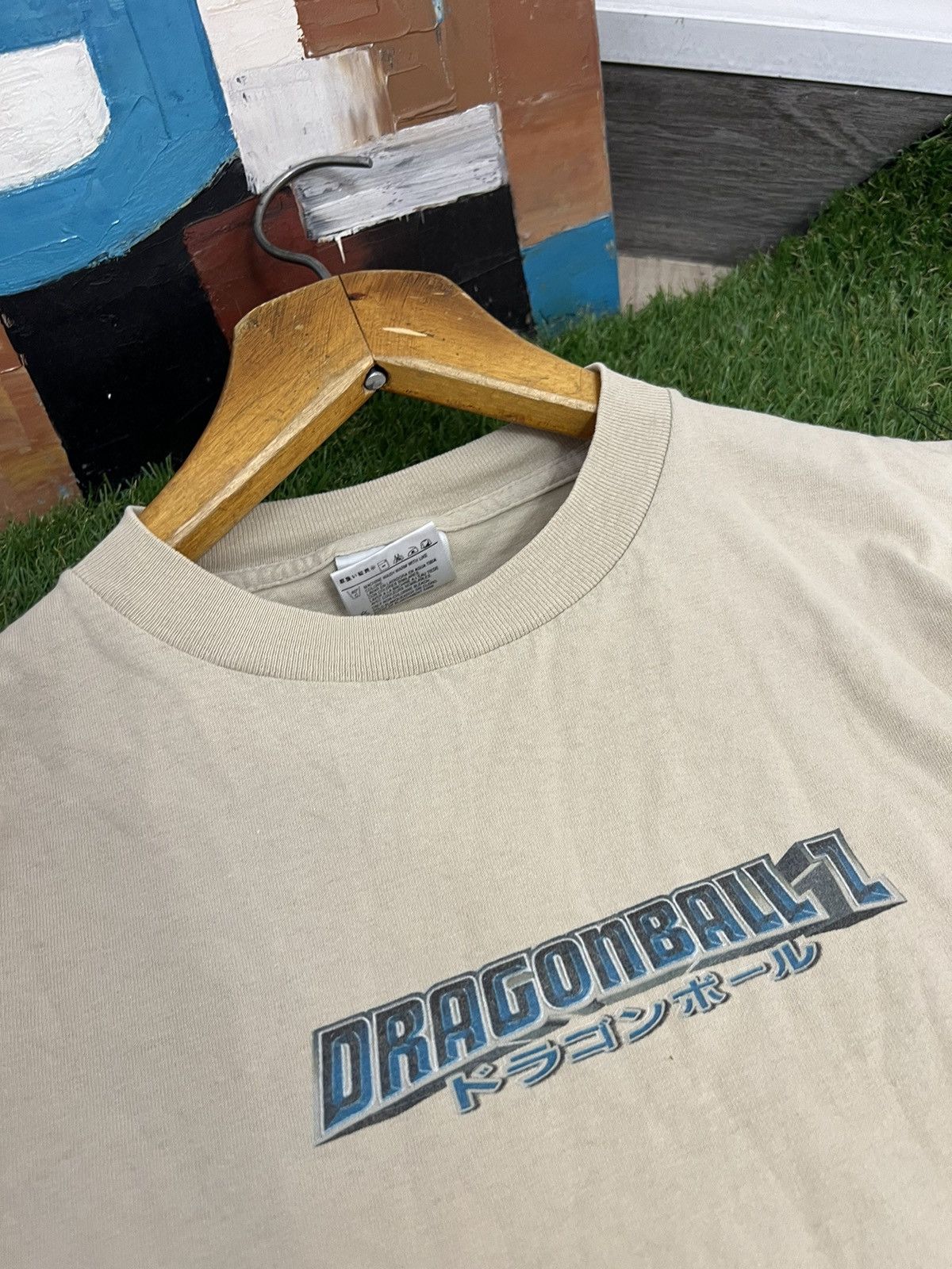 Vintage VTG 90s Dragon Ball Z T-SHIRT Tultex Goku Japan Sz L Size US M / EU 48-50 / 2 - 6 Thumbnail
