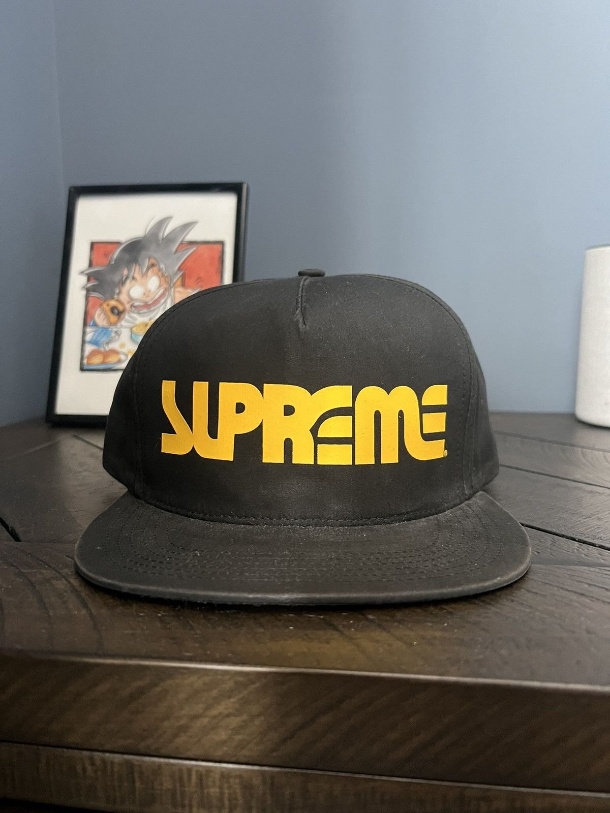 Supreme Supreme Surfstyle 5 Panel Snapback Hat Black SS2015 Size ONE SIZE - 1 Thumbnail