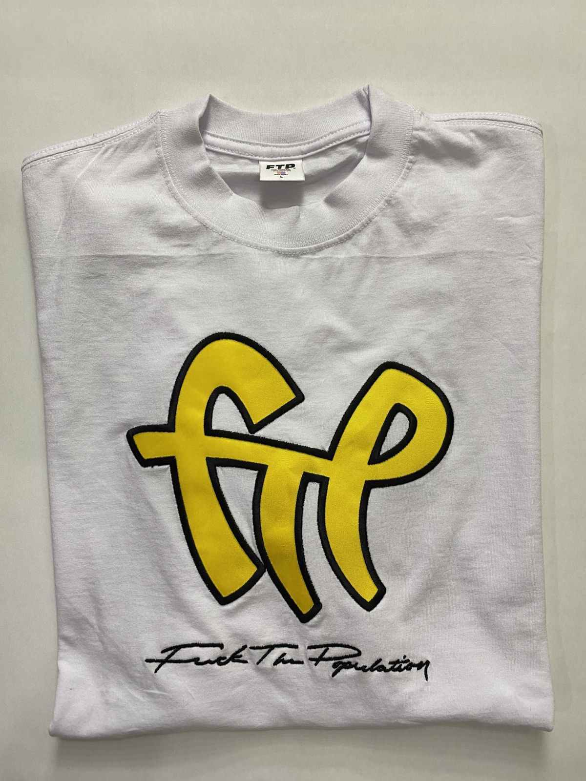 Fuck The Population FTP LONG SLEEVE TEE. Size US L / EU 52-54 / 3 - 7 Thumbnail