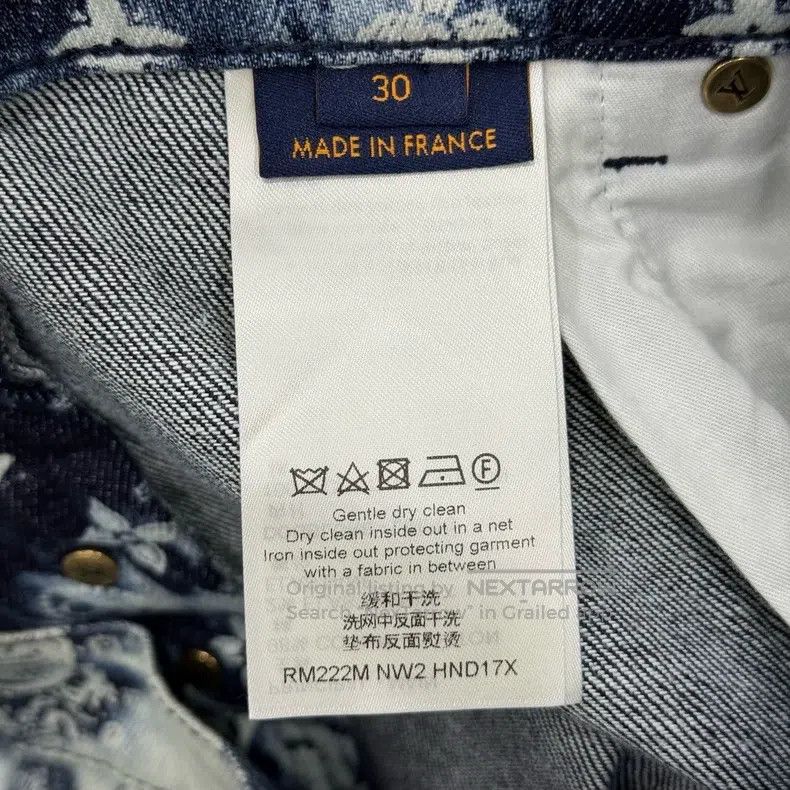 Louis Vuitton Louis Vuitton Tie-dyed cashew denim shorts Size US 30 / EU 46 - 4 Thumbnail