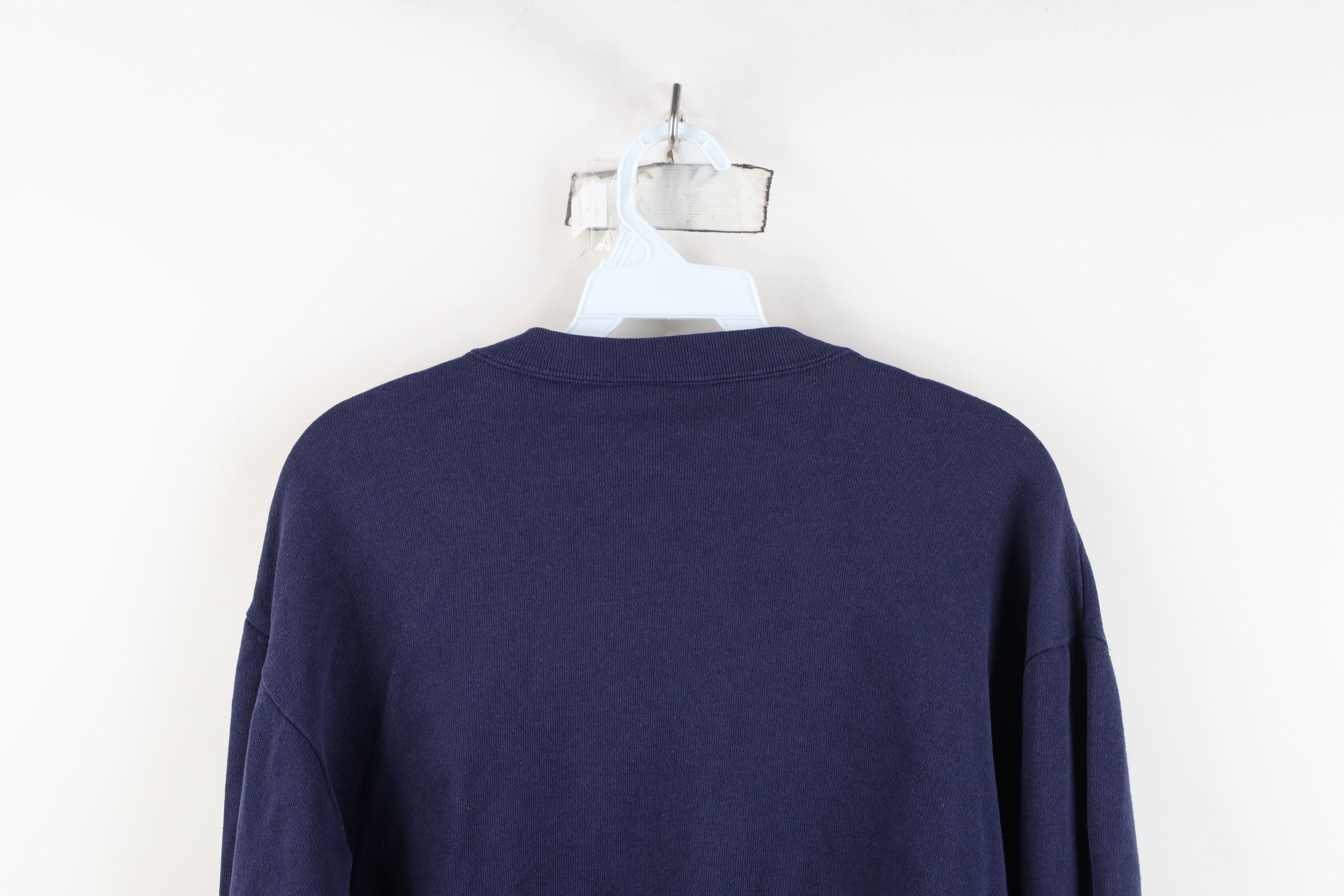Vintage Vintage 90s Streetwear California Map Sun Sweatshirt Blue Size M / US 6-8 / IT 42-44 - 14 Thumbnail