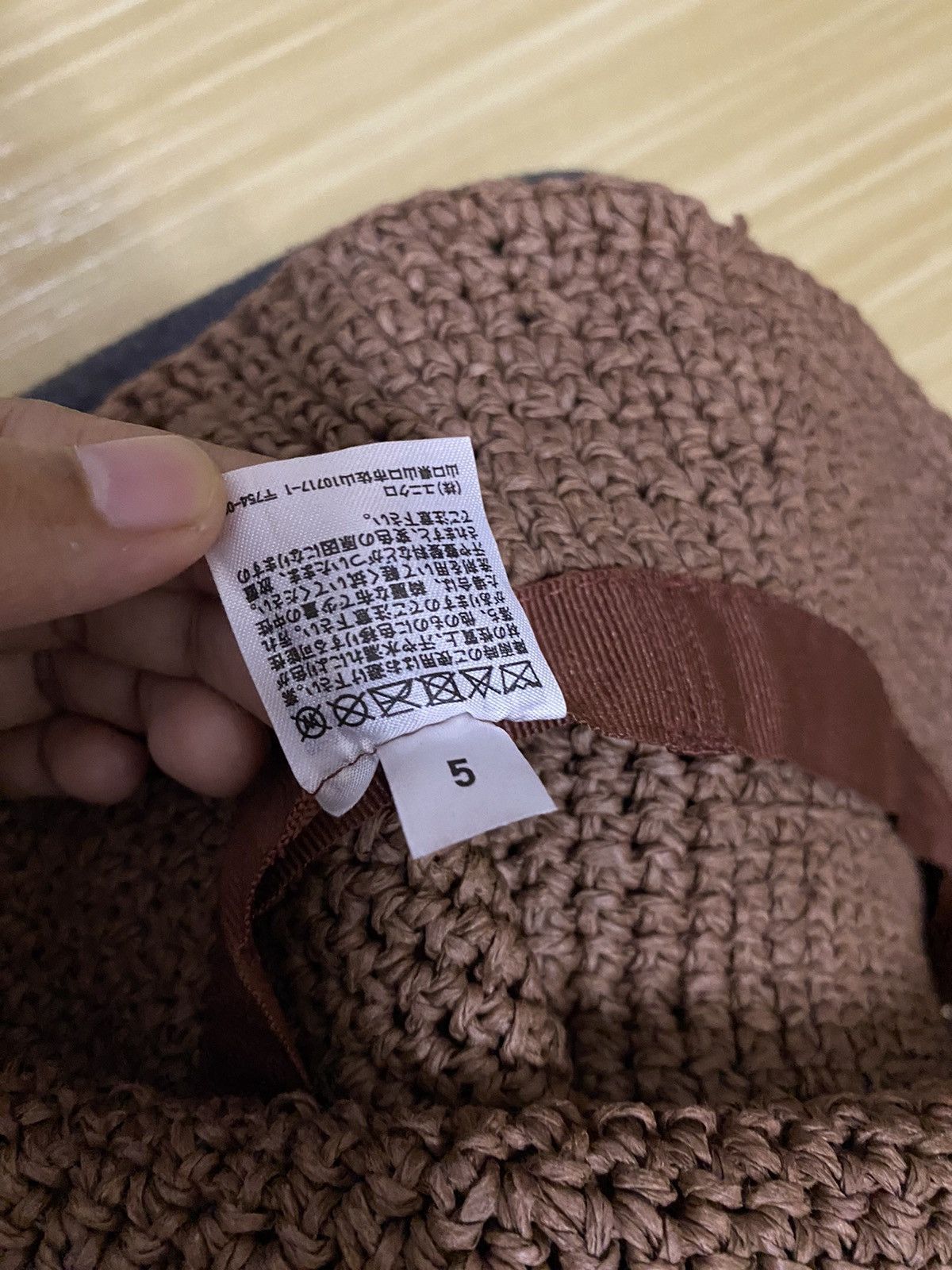 Japanese Brand × Uniqlo Japanese Brand Uniqlo Crochet Bucket Hat Size ONE SIZE - 6 Thumbnail