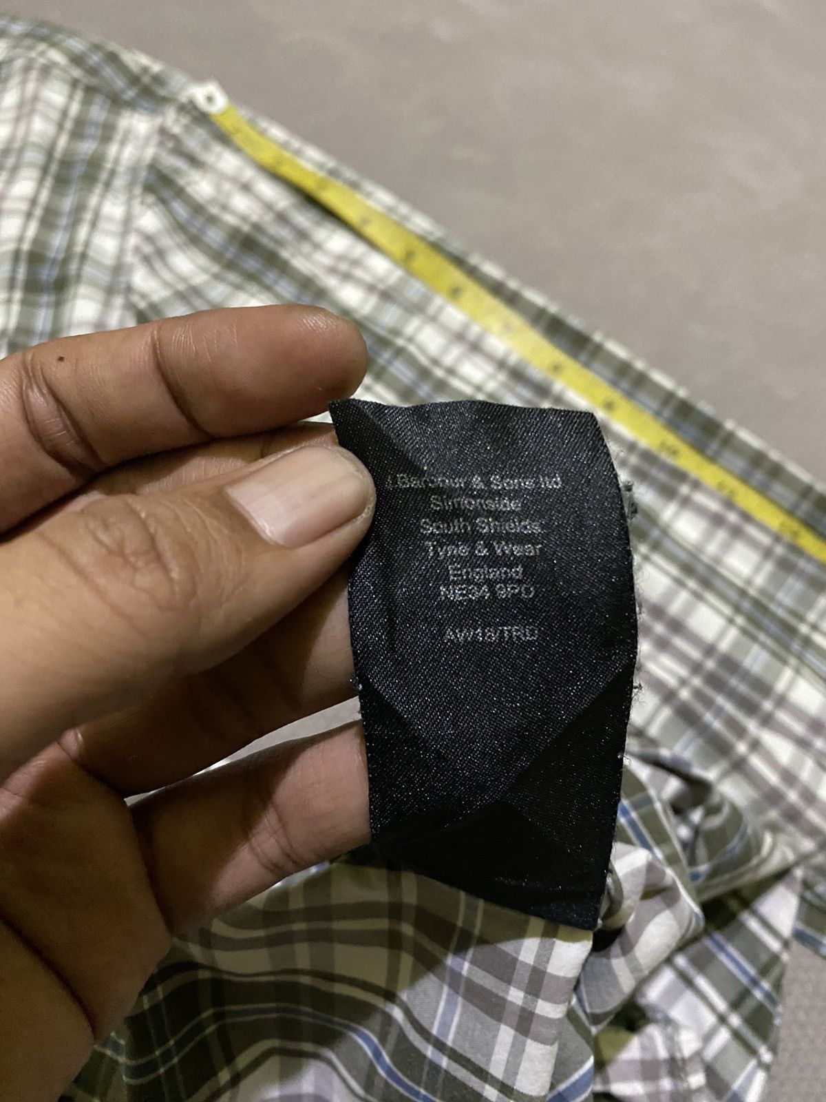 Barbour × Japanese Brand Barbour plaid long shirt Size US L / EU 52-54 / 3 - 10 Thumbnail