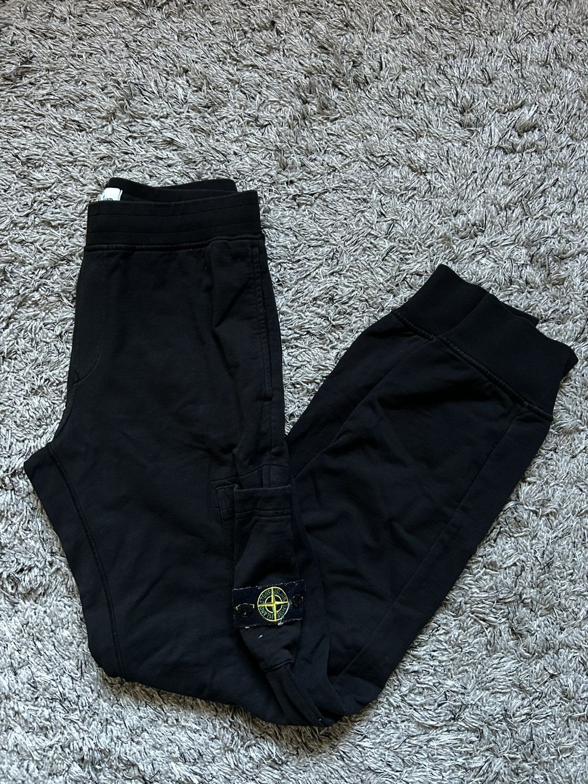 Stone Island Stone Island Junior Sweatpants Joggers black Size US 30 / EU 46 - 1 Thumbnail