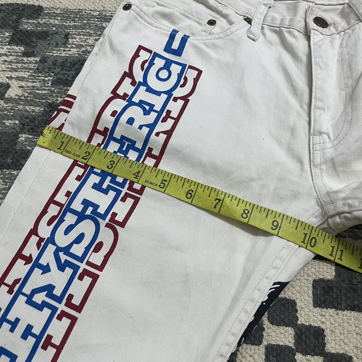 Hysteric Glamour Authentic Vintage Hysteric Glamour Kinky Big Printed Jean Size US 29 - 14 Thumbnail