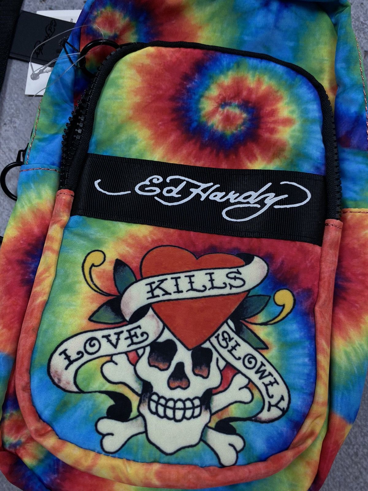 Christian Audigier 🔥Ed Hardy crossbody bag LSD vintage acg Size ONE SIZE - 2 Thumbnail