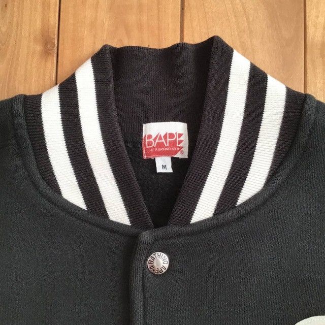 Bape × Nigo BAPE LOGO sweat varsity jacket a bathing ape NIGO Size US M / EU 48-50 / 2 - 7 Thumbnail