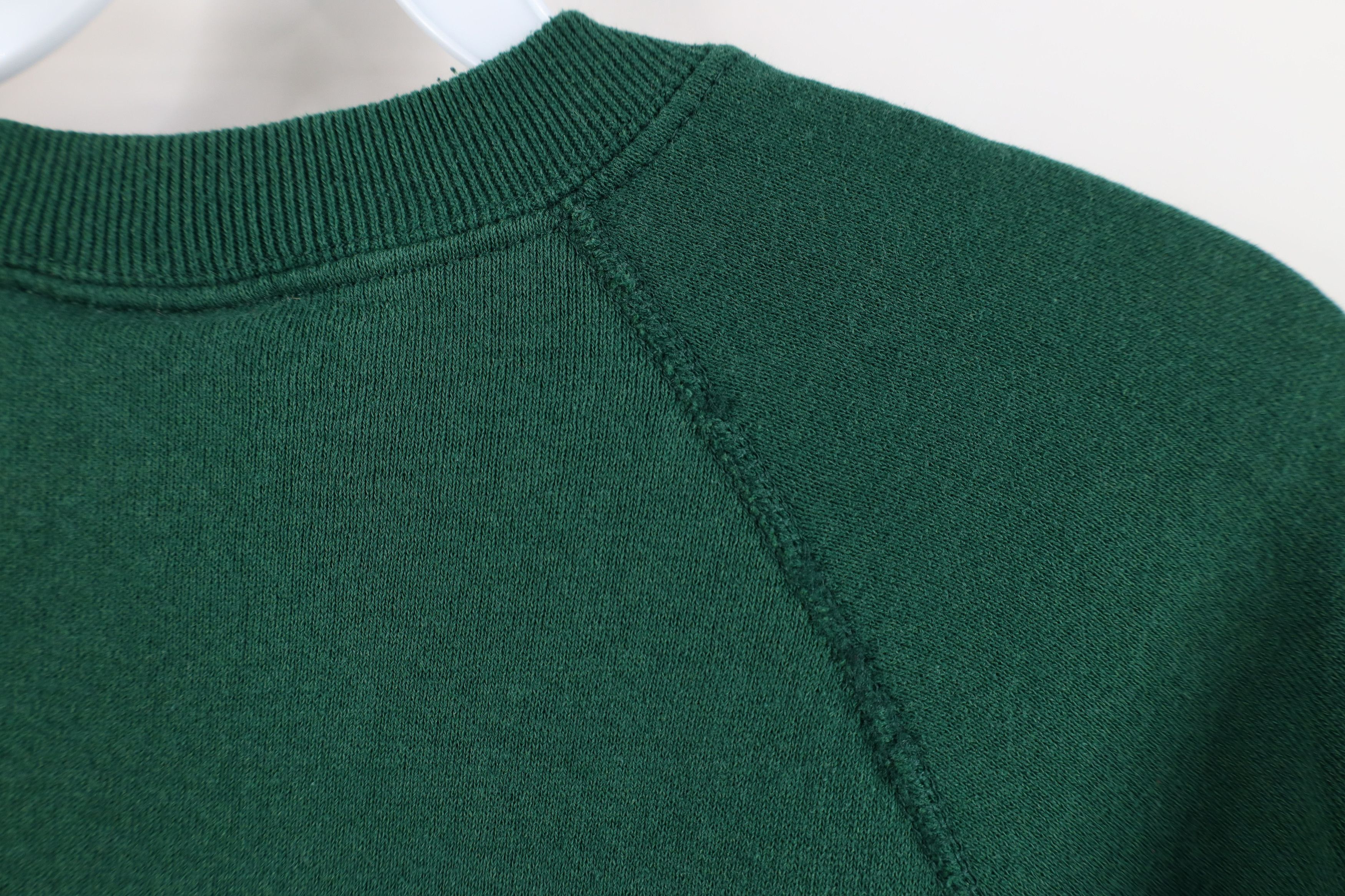 Vintage Vintage 90s Christmas Undercover Santa Sweatshirt Green USA Size XL / US 12-14 / IT 48-50 - 10 Thumbnail