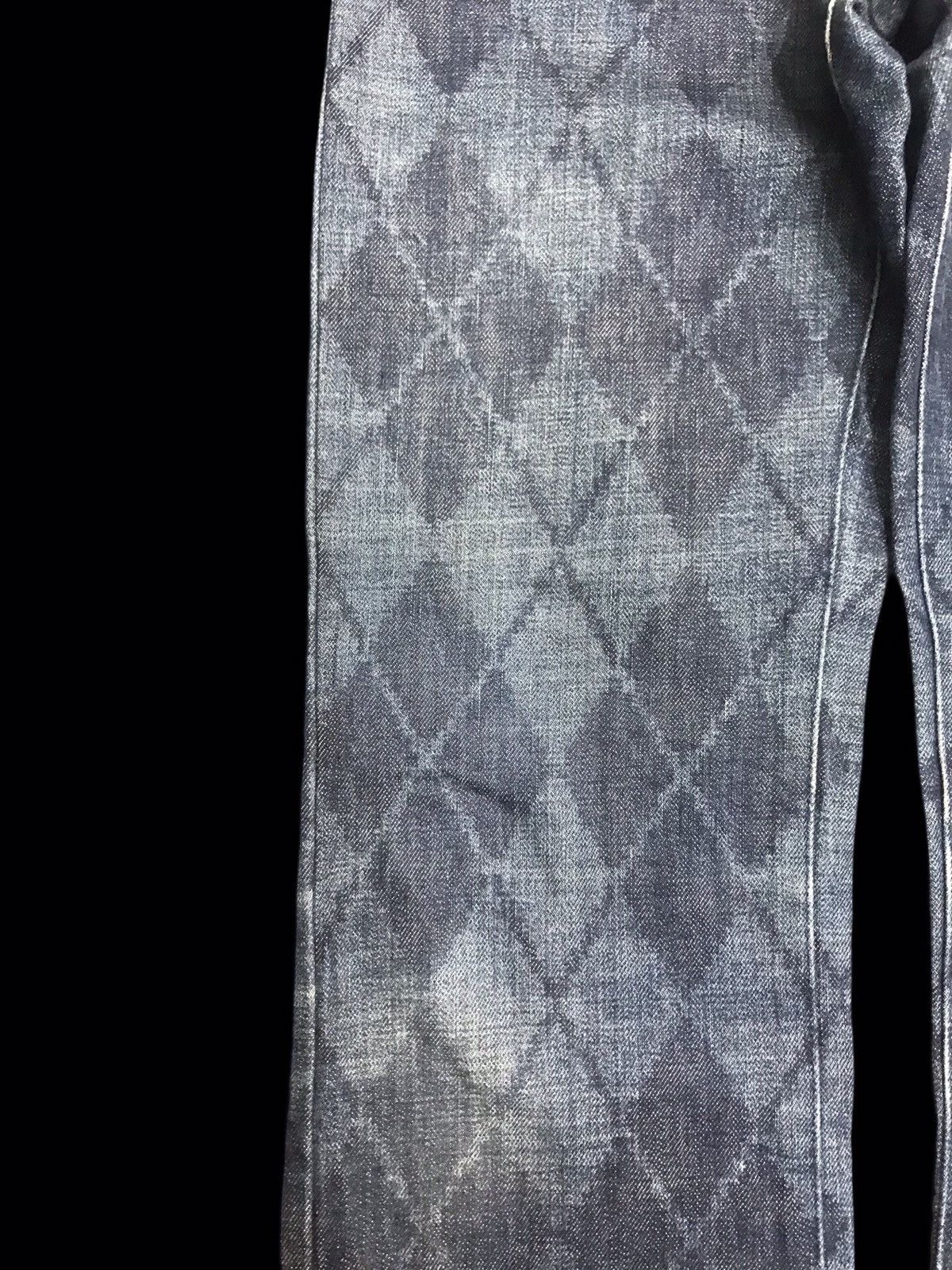 Japanese Brand 💥ARCHIVAL💥EDGE RUPERT ARTISANAL FULL DIAMOND DENIM F159 Size US 27 - 6 Thumbnail
