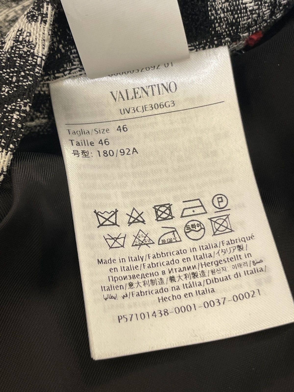 Valentino Valentino jacquard multicolored denim jacket Size US S / EU 44-46 / 1 - 13 Thumbnail
