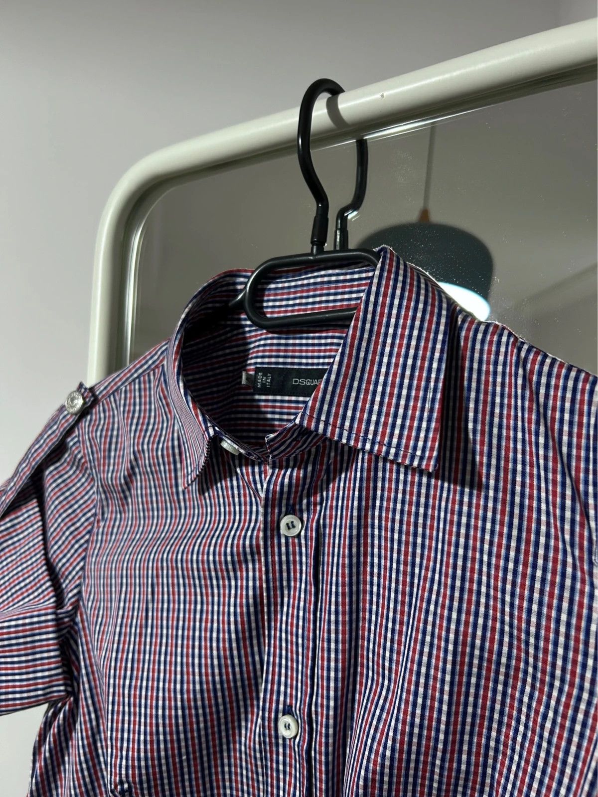 Dsquared2 Dsquared2 Short Sleeve Checkered Button-up Shirt Size S / US 4 / IT 40 - 2 Thumbnail