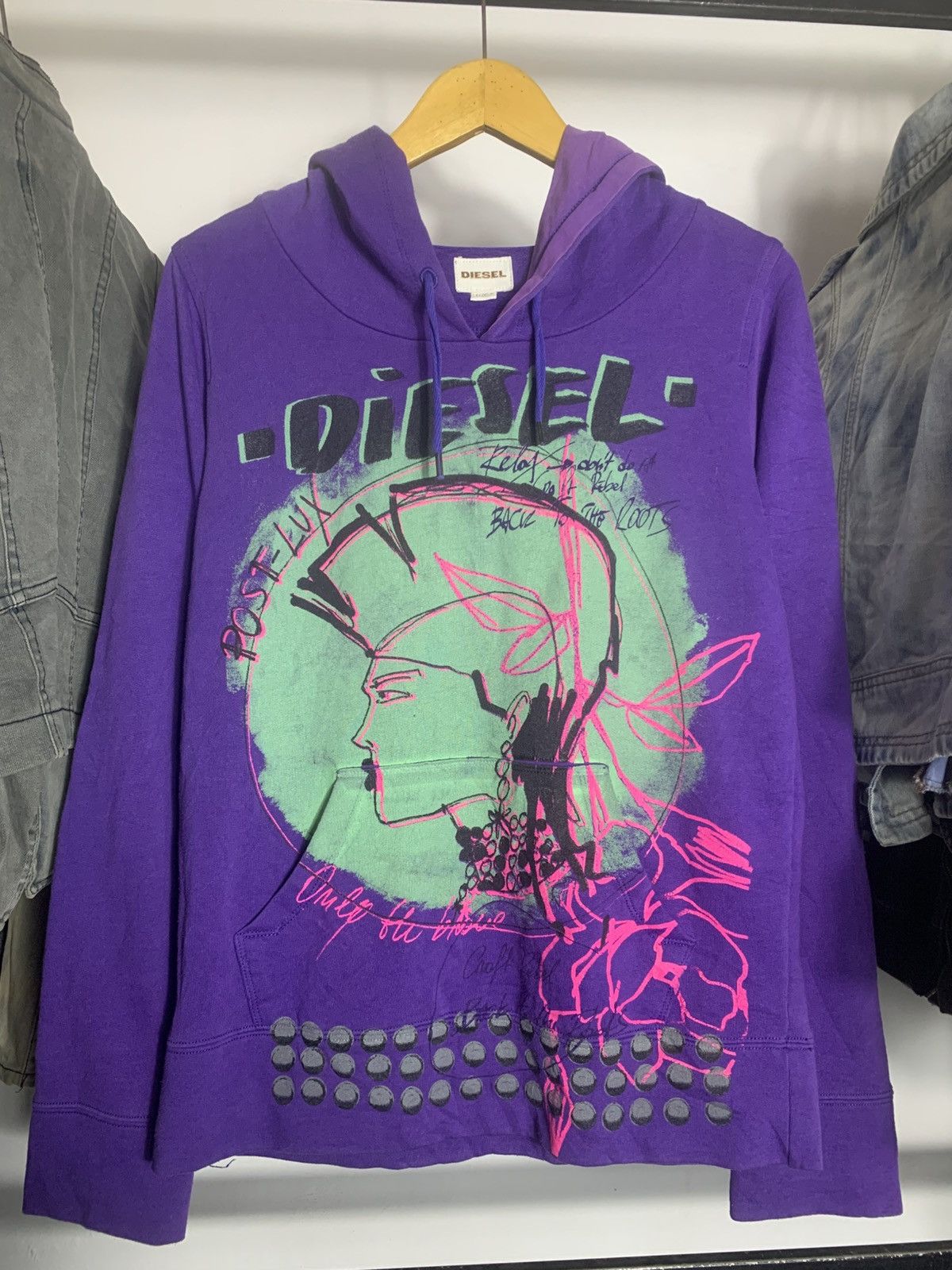 Diesel Diesel Hoodie Size US M / EU 48-50 / 2 - 4 Thumbnail
