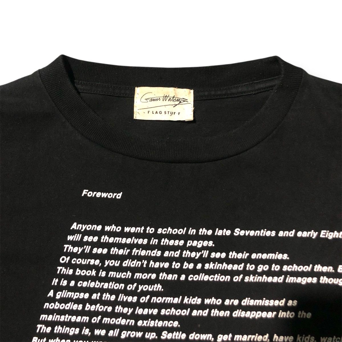 Flagstuff × Japanese Brand × Vintage VINTAGE FLAGSTUFF x GAVIN WATSON xART LONGSLEVE TSHIRT Size US XL / EU 56 / 4 - 3 Thumbnail