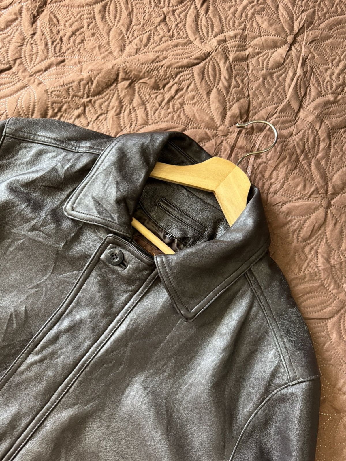 Balmain BALMAIN PARIS LEATHER COAT Size US L / EU 52-54 / 3 - 11 Thumbnail