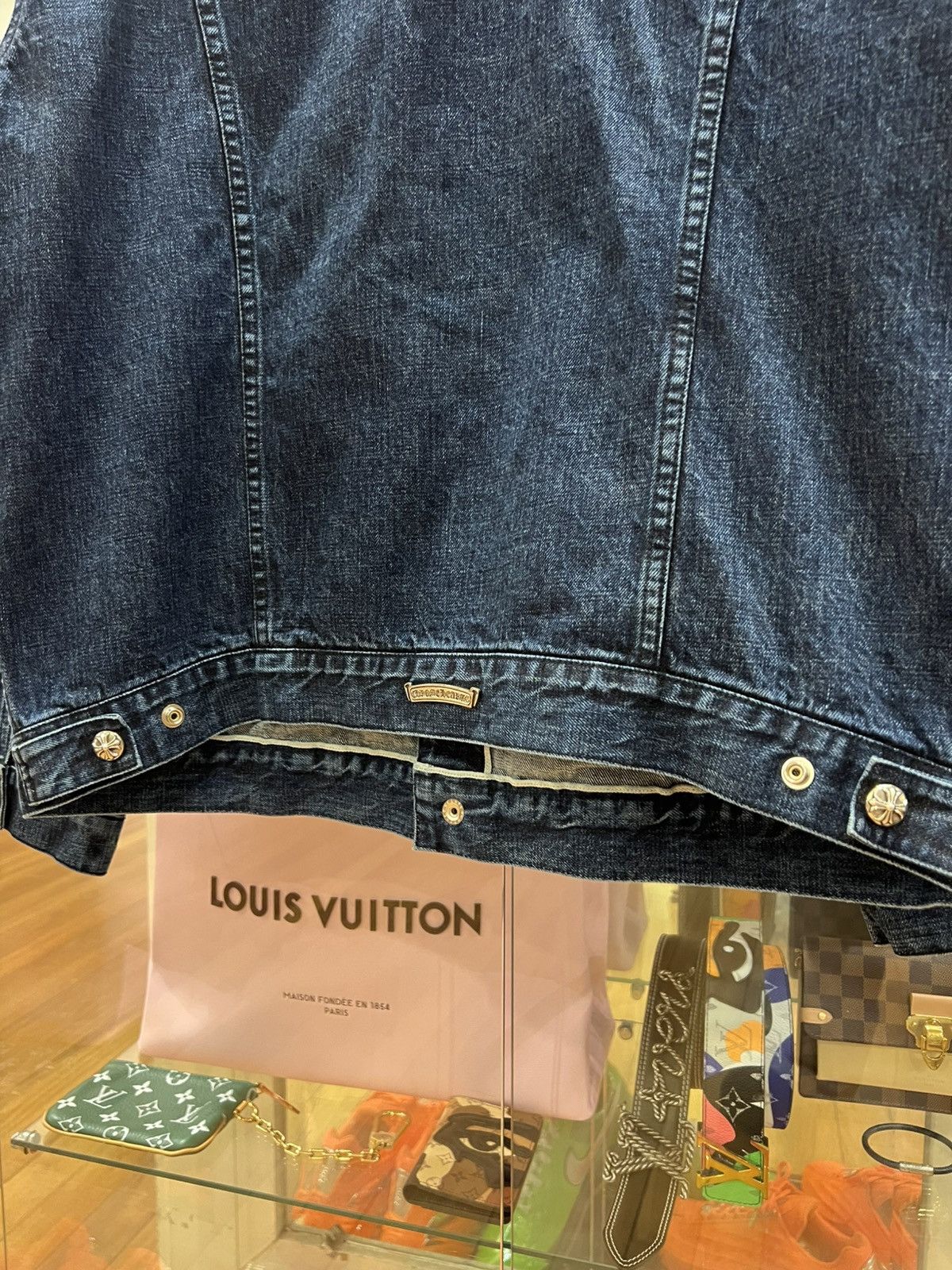 Chrome Hearts Chrome Hearts ‘Motorbreath’ Denim Jacket Size US XL / EU 56 / 4 - 8 Thumbnail
