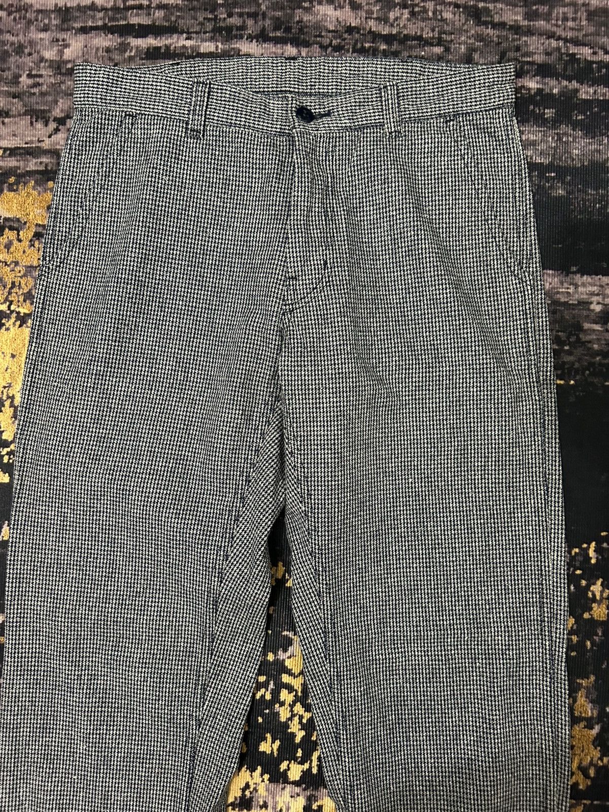 HOLLYWOOD RANCH MARKET Hollywood Ranch Market Herringbone Carpenter Pants Size US 32 / EU 48 - 4 Thumbnail