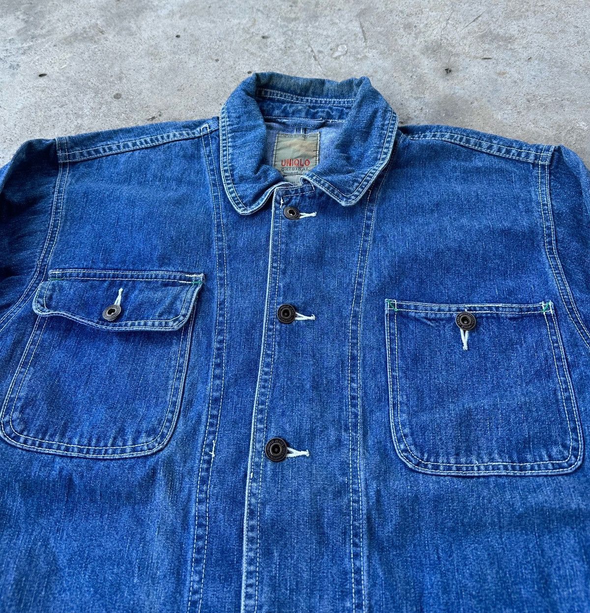 Uniqlo Uniqlo worker denim jacket Size US M / EU 48-50 / 2 - 3 Thumbnail