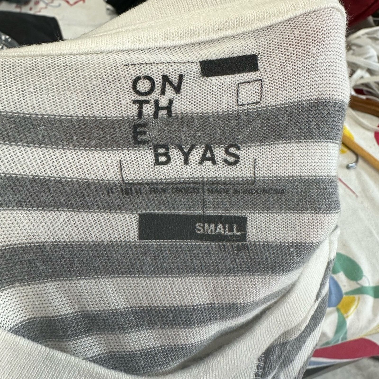 On The Byas On the Byas Striped Shirt Size US S / EU 44-46 / 1 - 2 Thumbnail