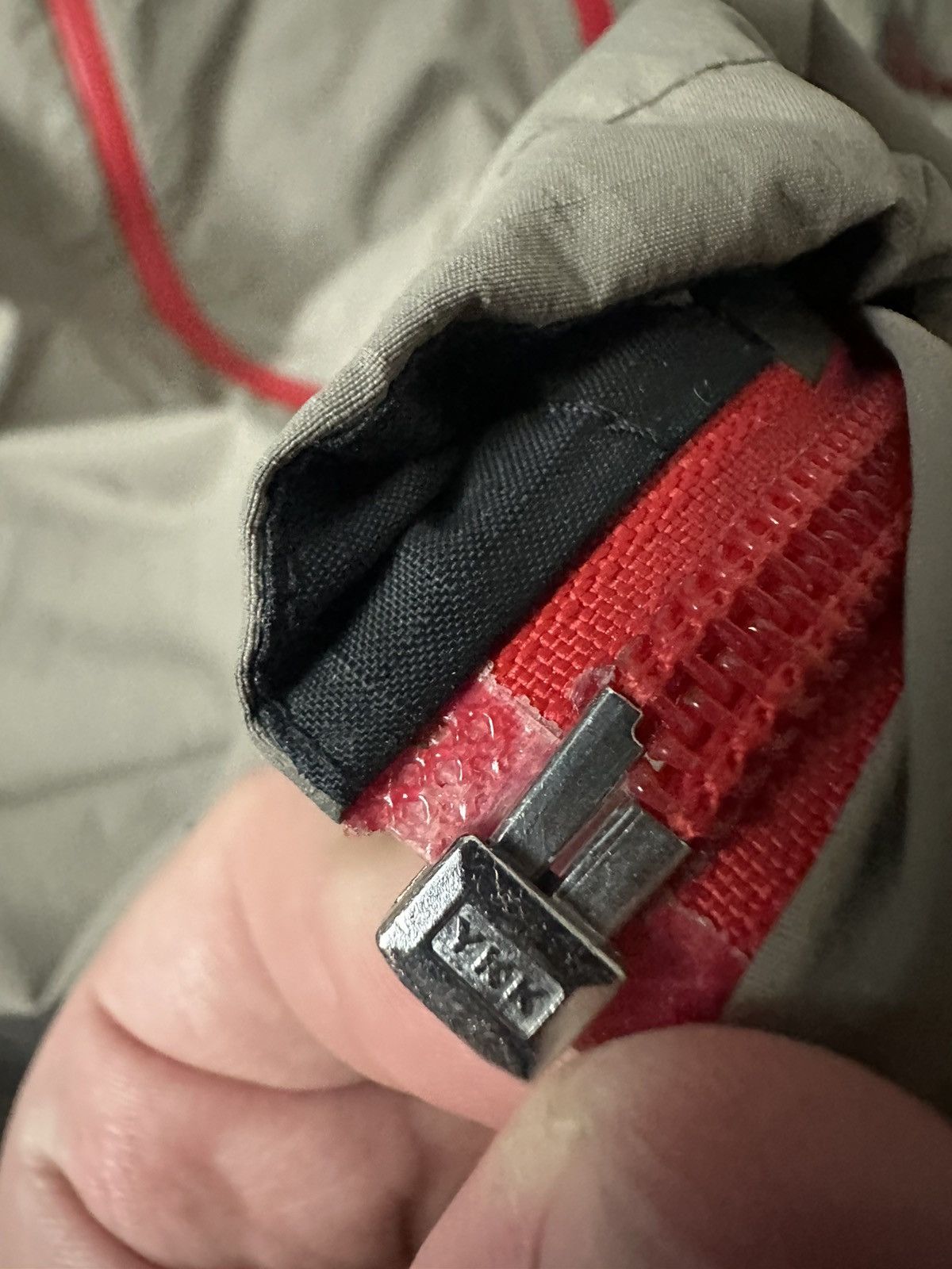 Arc'teryx RARE Arcteryx Beta Alpha SL Beige Gore Tex Jacket Red Zipper Size US L / EU 52-54 / 3 - 21 Thumbnail