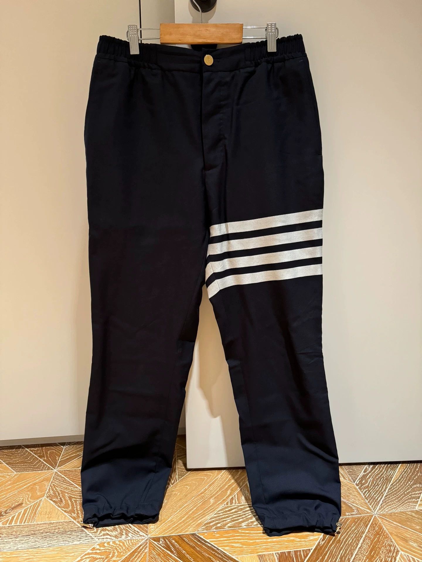 Thom Browne Thom Browne Wool Pants Elasticated Waist with Bar 