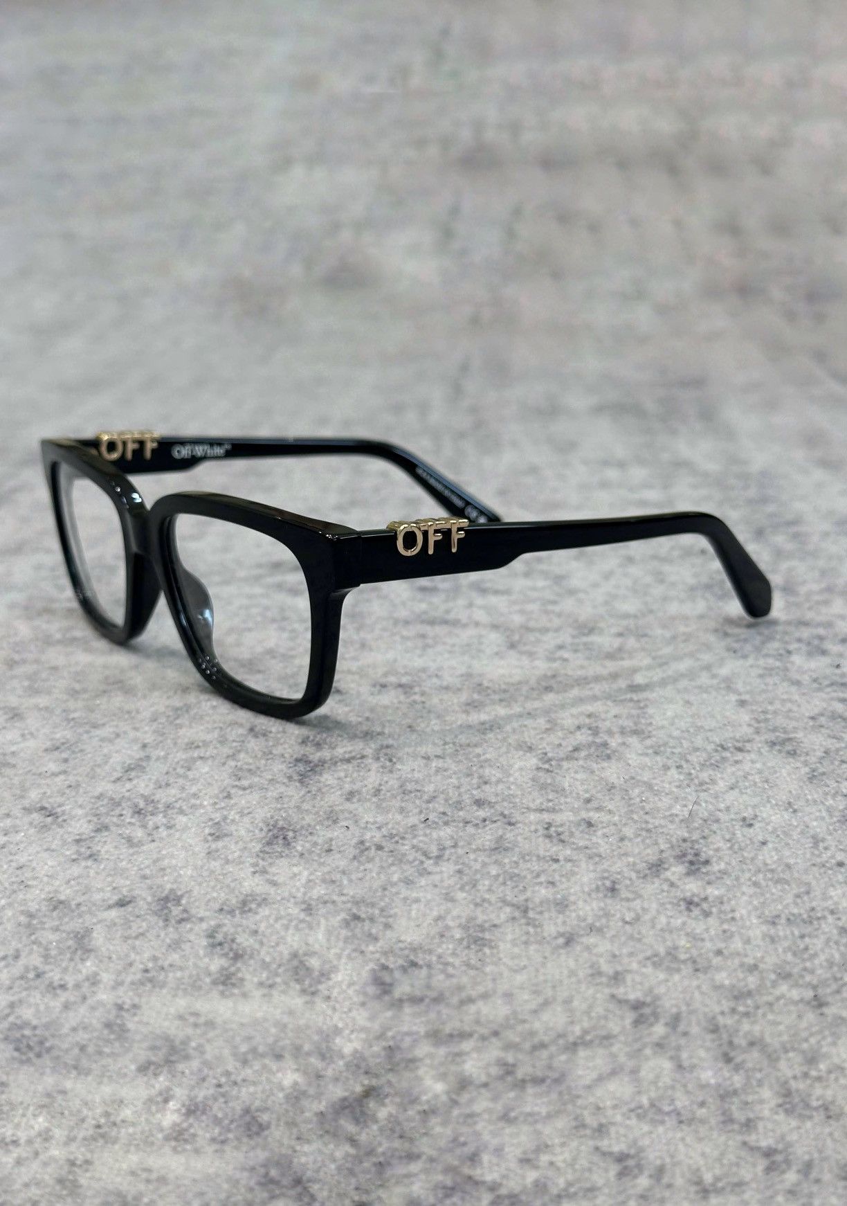 OFF-WHITE EYEWEAR STYLE 7C BLACK