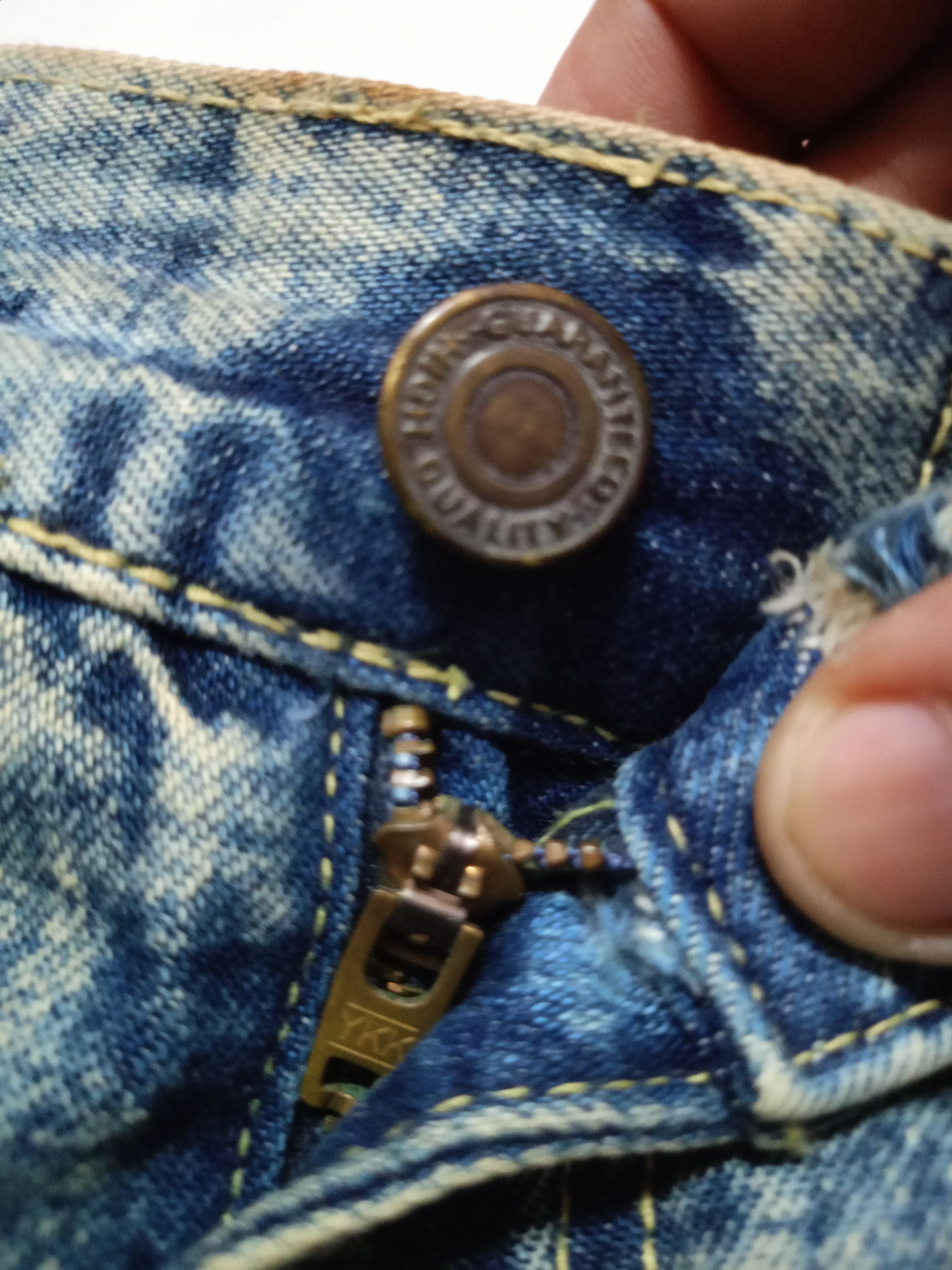 Japanese Brand Bush pant X very rare X ASIC wash Size US 29 - 8 Thumbnail