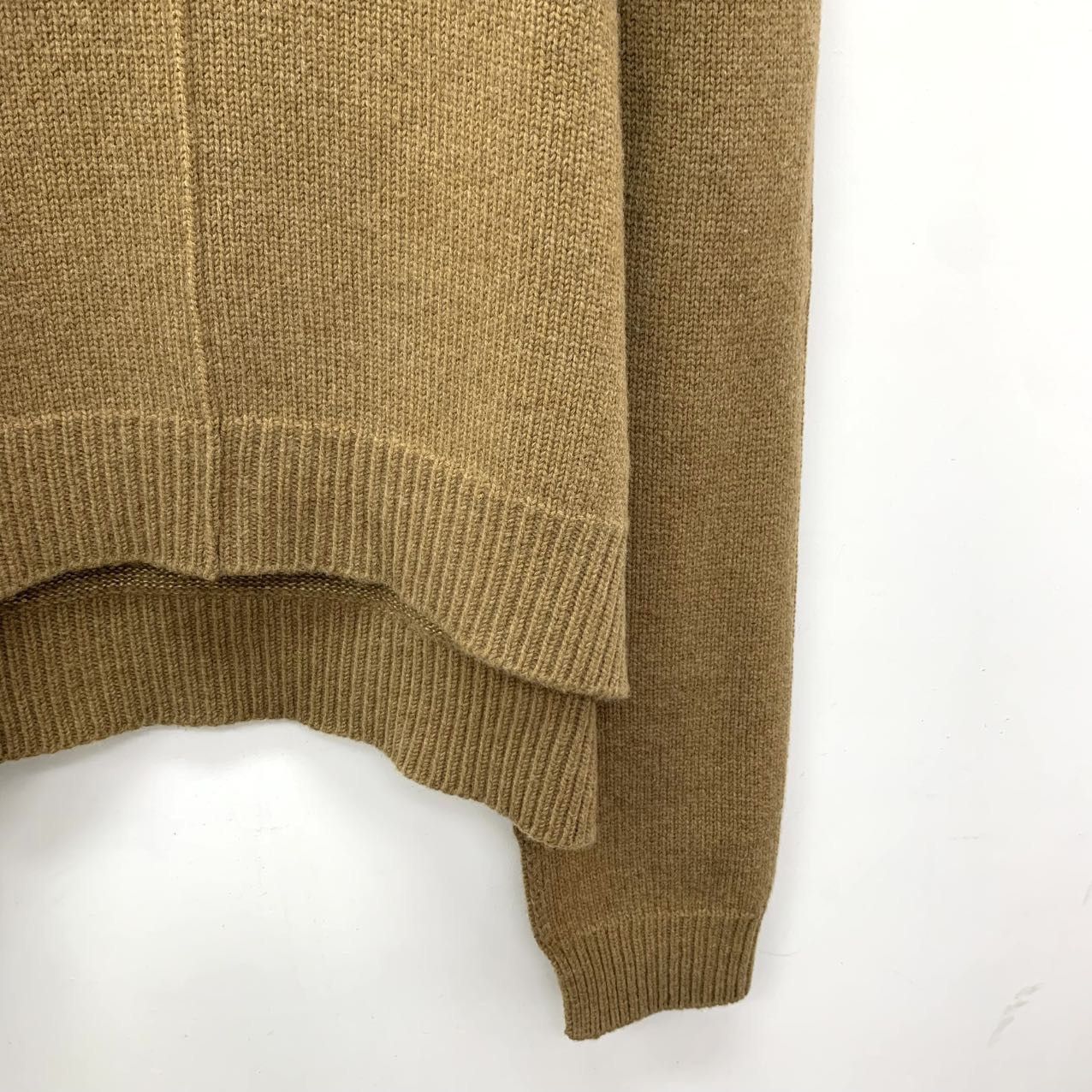 Celine Celine Dark Brown Turtleneck Long Sleeve Knit Sweater K26WX Size XS / US 0-2 / IT 36-38 - 4 Thumbnail