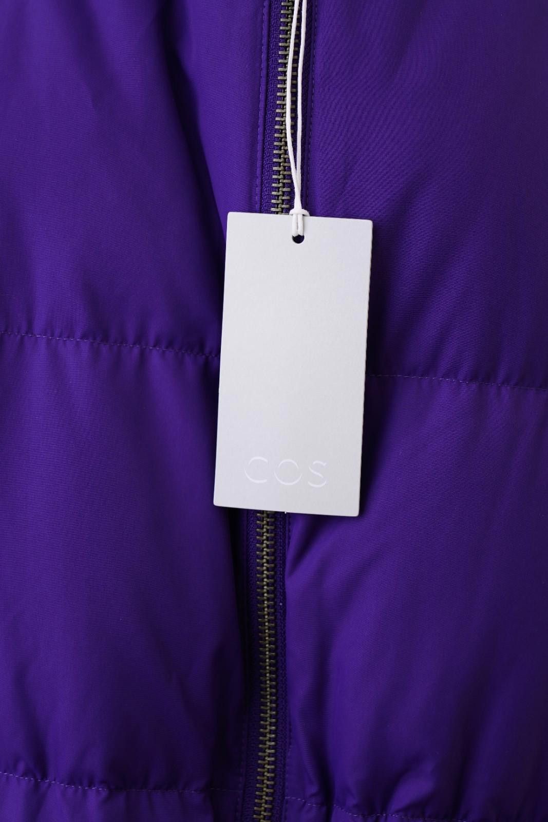 Cos COS Puffer Down Jacket Women's Coat Purple Sz 14 Size XL / US 12-14 / IT 48-50 - 3 Thumbnail