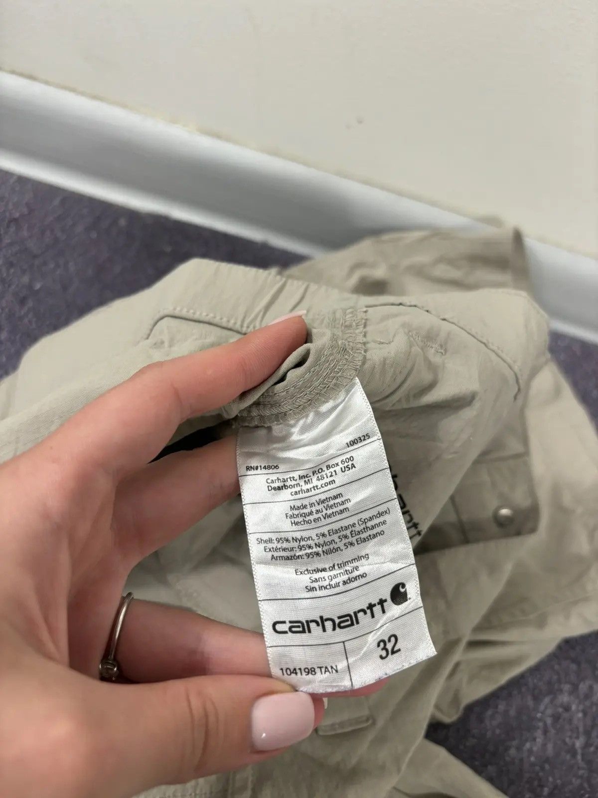Carhartt × Vintage Vintage Carhartt Y2K Relaxed Fit USA Work Carpenter Shorts Size US 32 / EU 48 - 10 Thumbnail