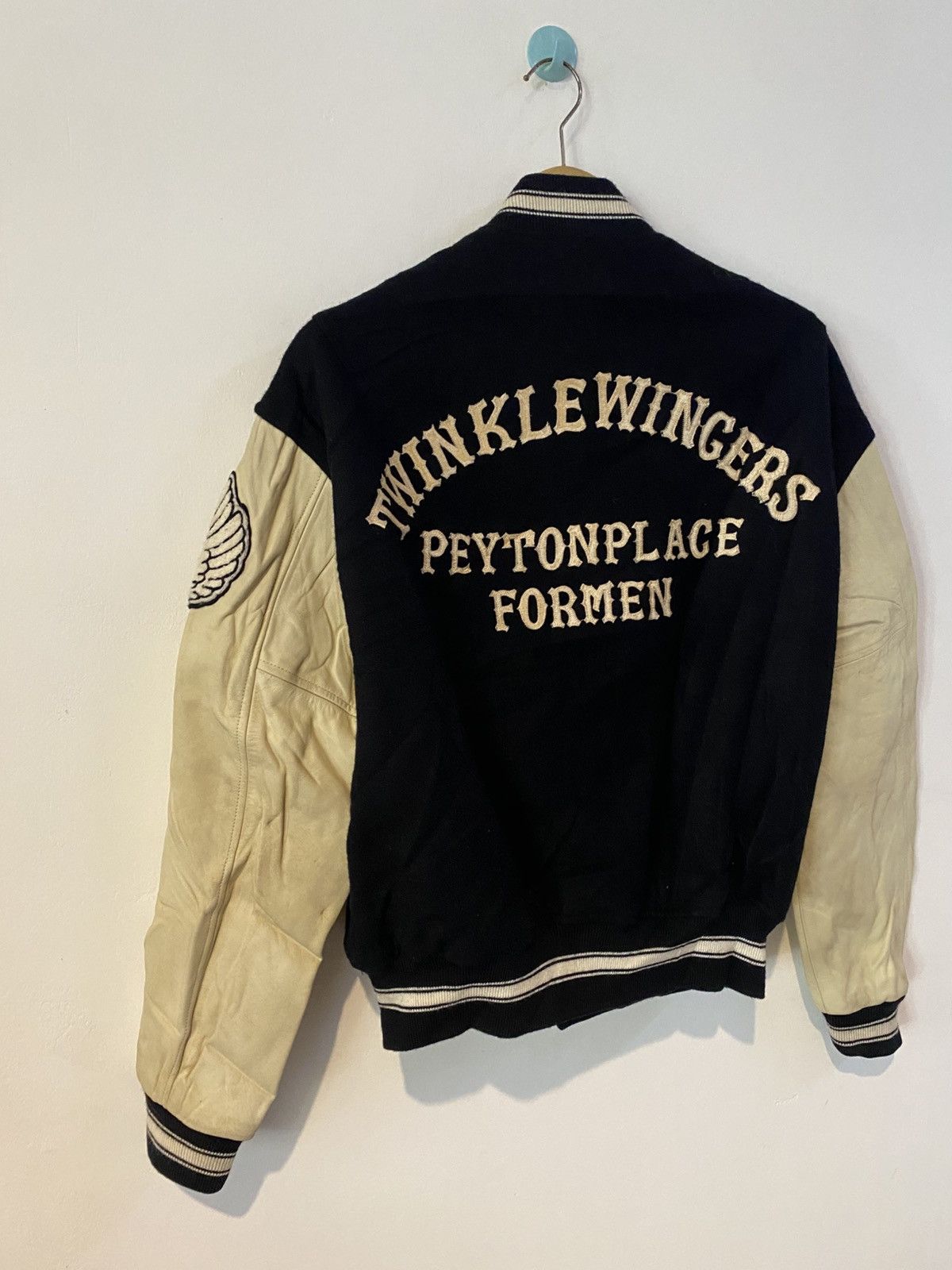 PPFM PPFM Varsity jacket Embroidery SpellOut Leather Size US M / EU 48-50 / 2 - 2 Thumbnail