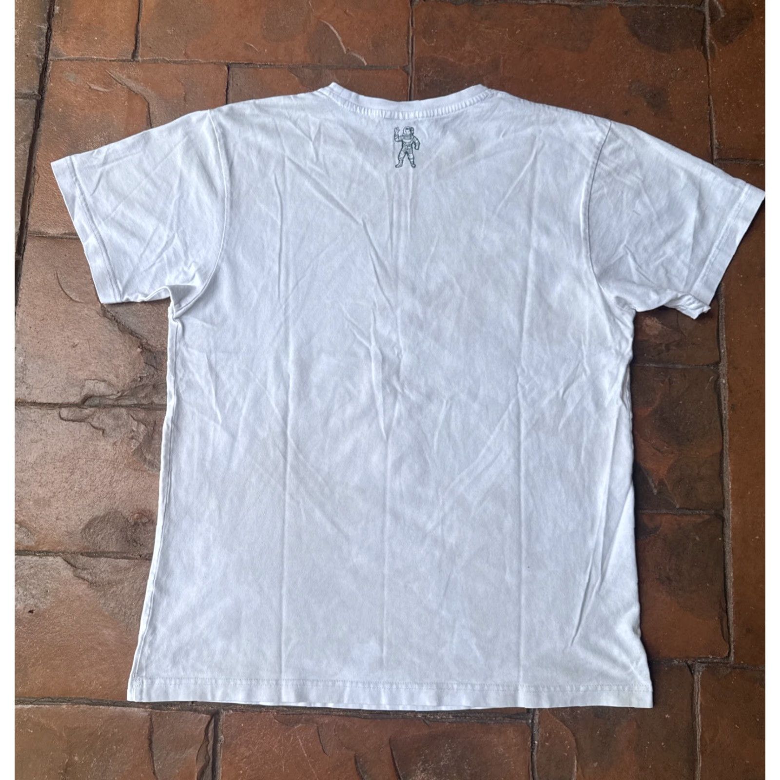 Billionaire Boys Club VINTAGE Billionaire Boys Club BBC Peace For All Mankind T-Shirt Large White Cotton Short Sleeve Crew Neck Unisex Adults Regular Logo USA 90s? Size US L / EU 52-54 / 3 - 3 Thumbnail